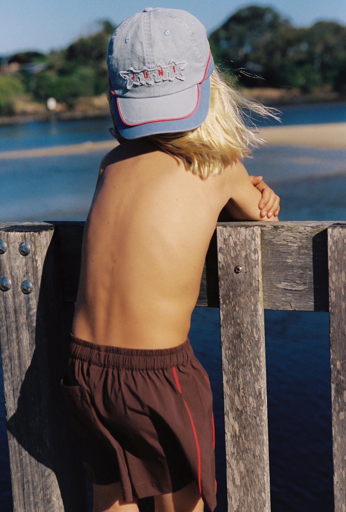 juni jnr juni cap - stone blue