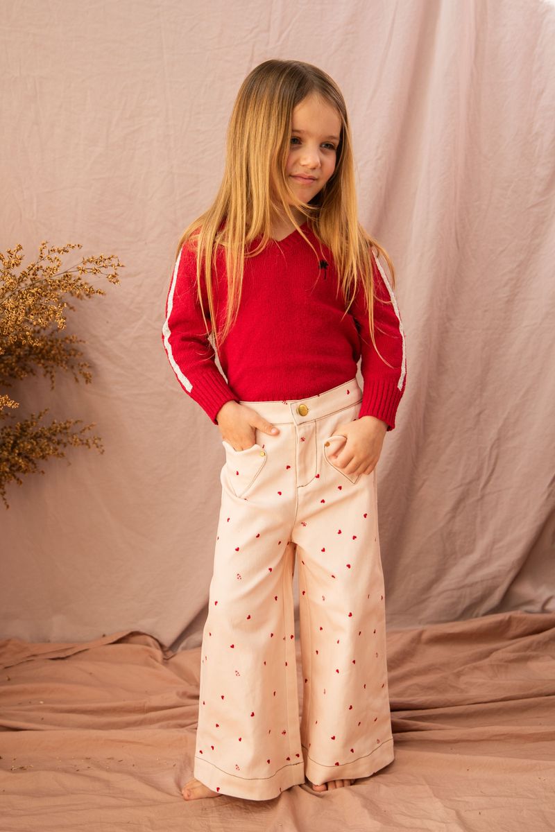 pearson & pearson florence jumper - ruby