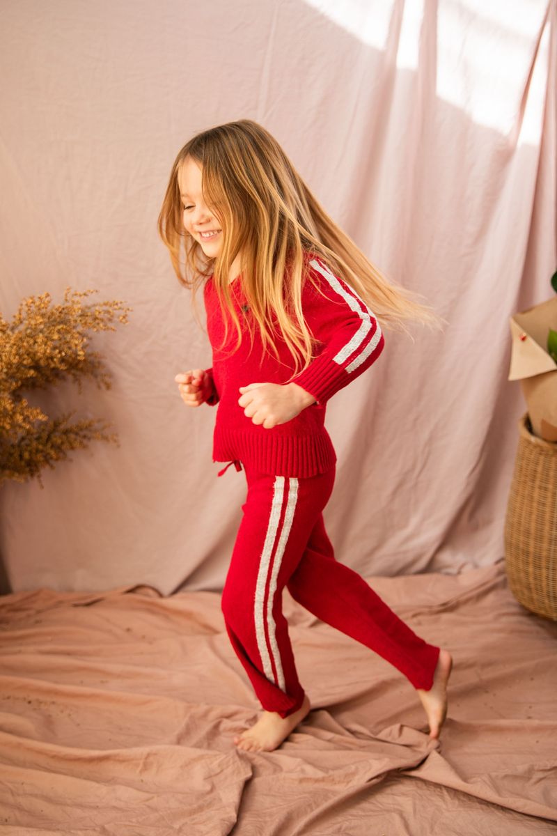 pearson & pearson florence jumper - ruby