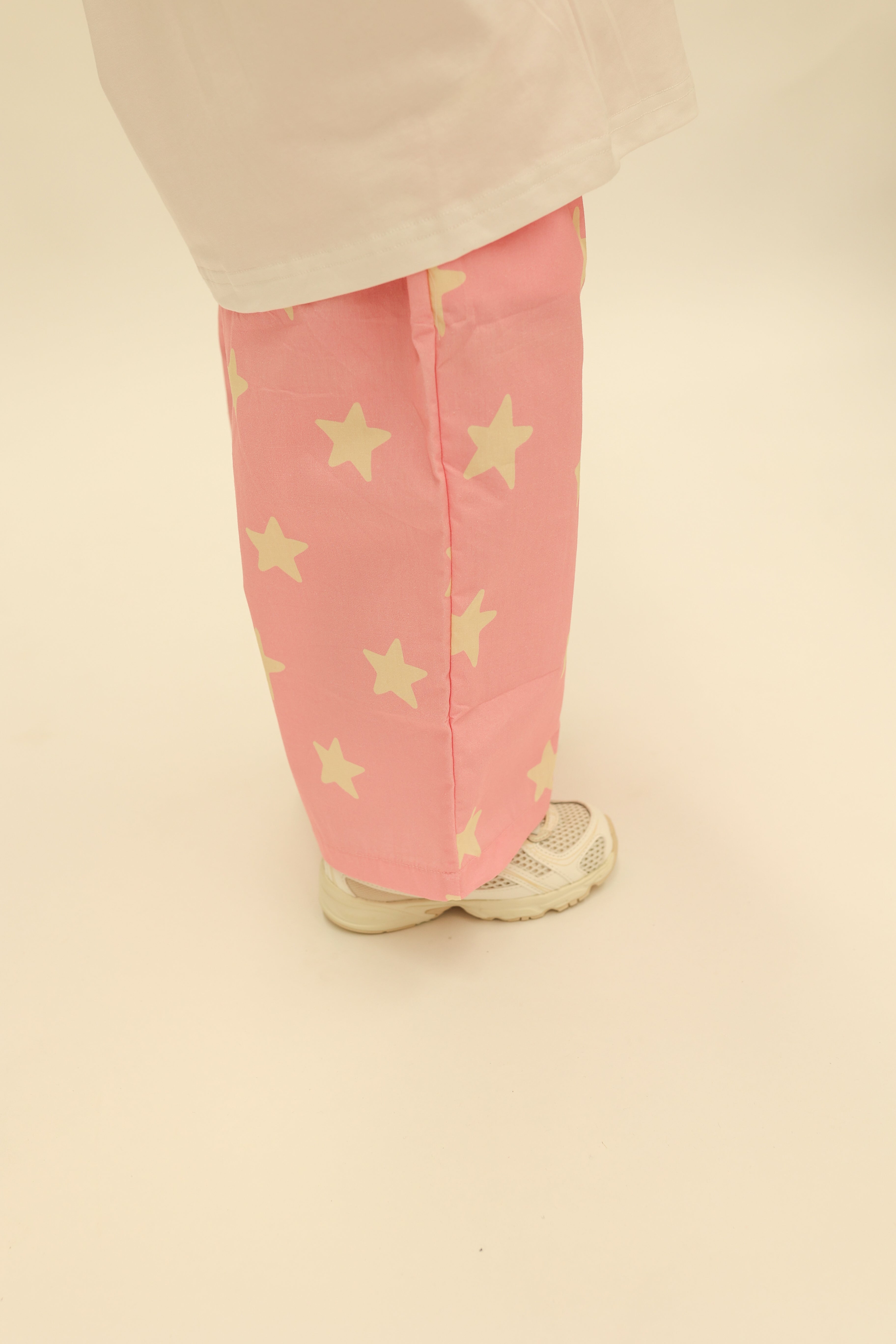 sunday siblings dusty star pants - pink