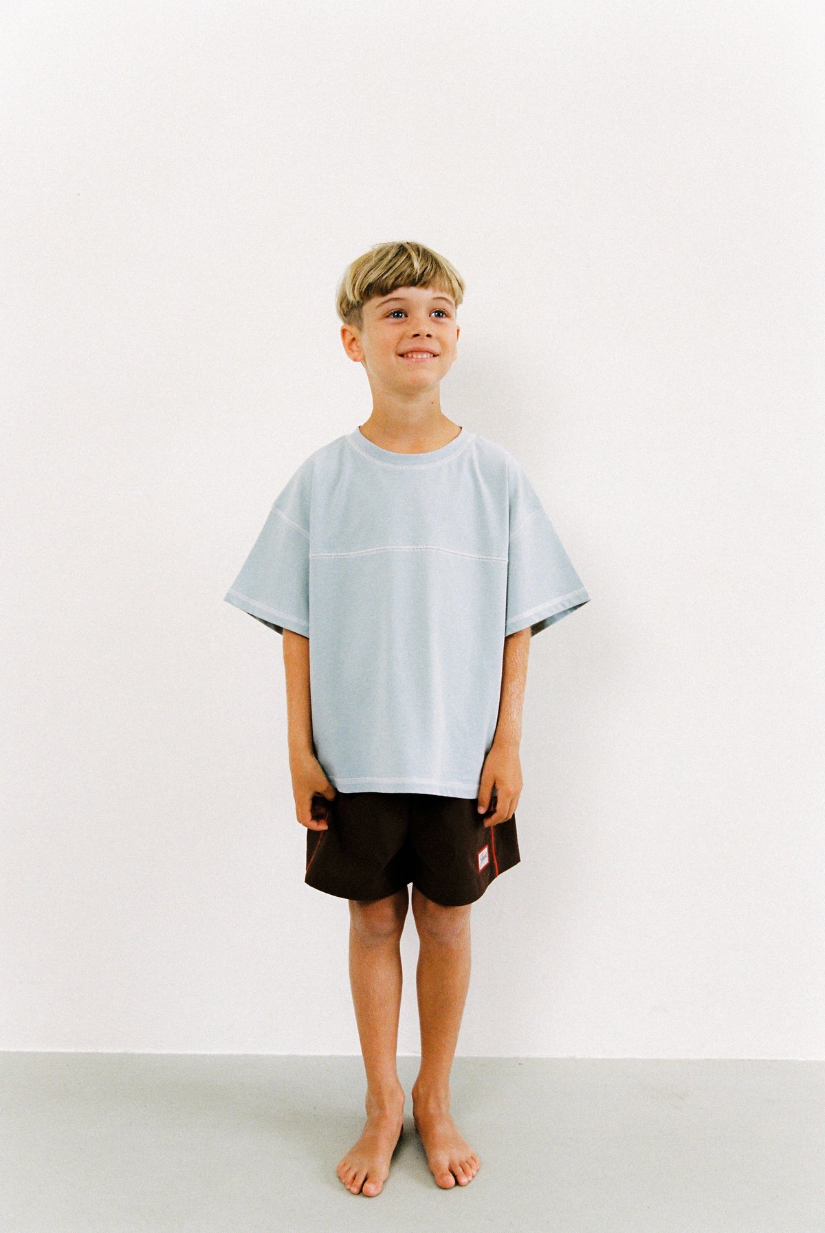 juni jnr bodhi boardshort - espresso