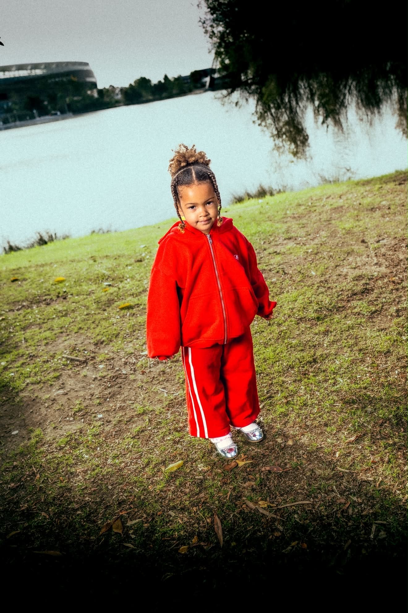 franco's dad essential track pant - red (pre order)