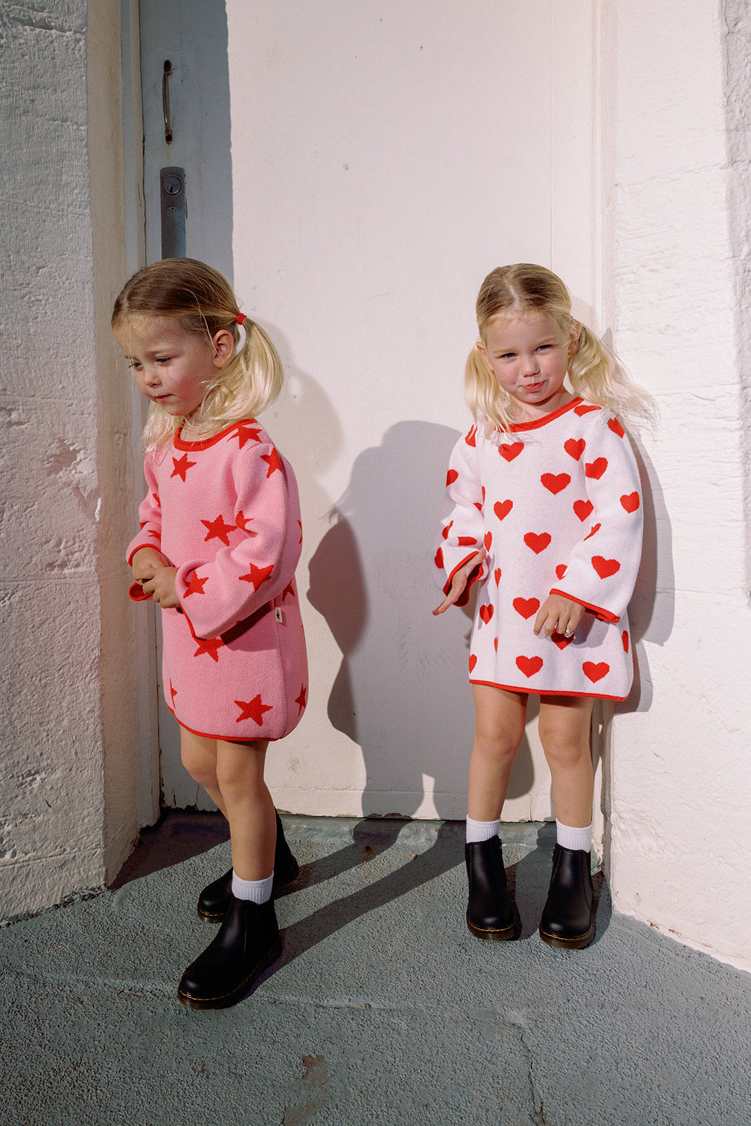 sunday siblings lucky hearts dress (pre order)