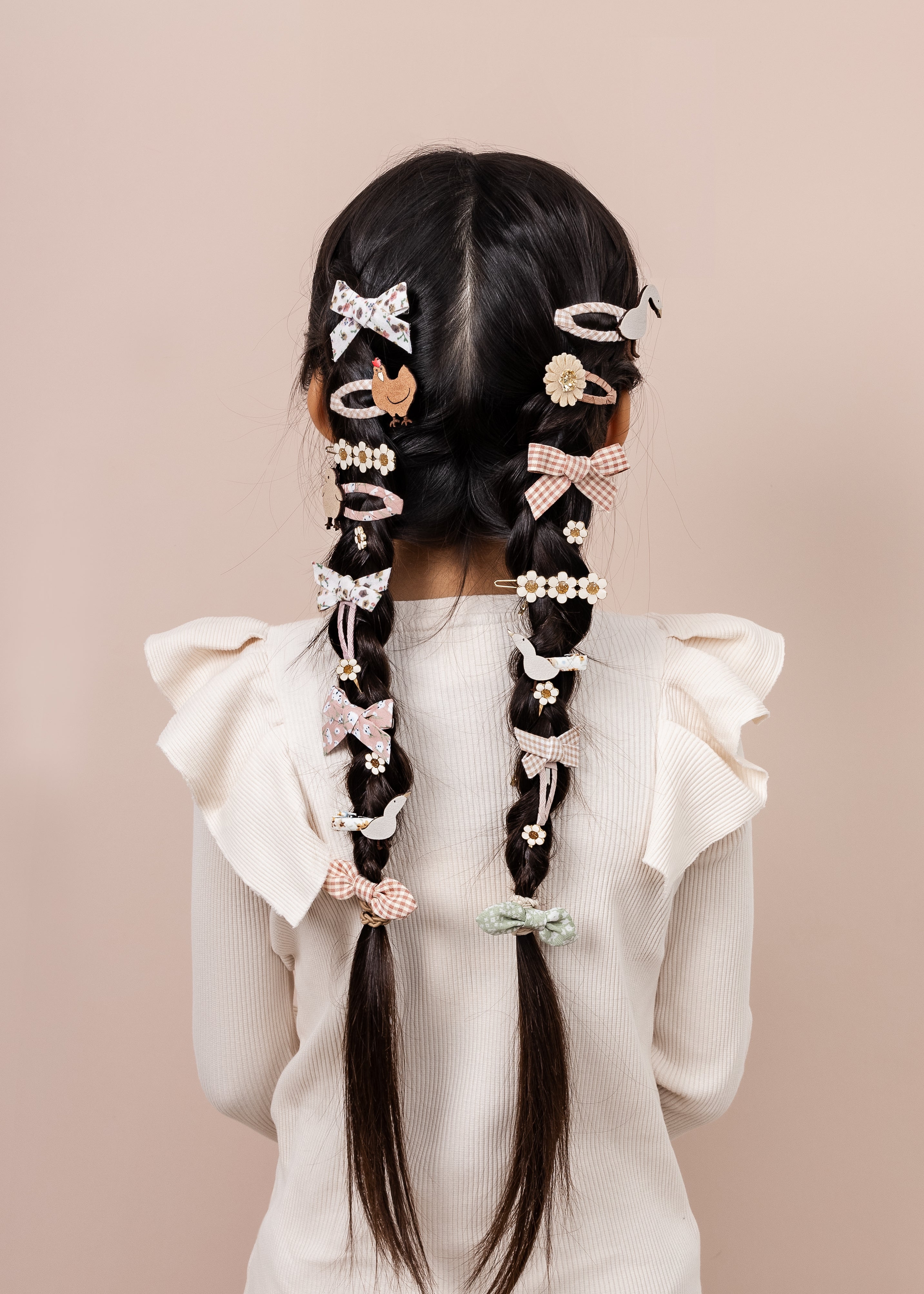 mimi & lula chloe cat clips - winter ivy
