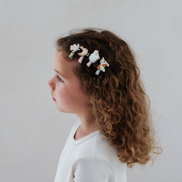 mimi & lula farm animal mini clips