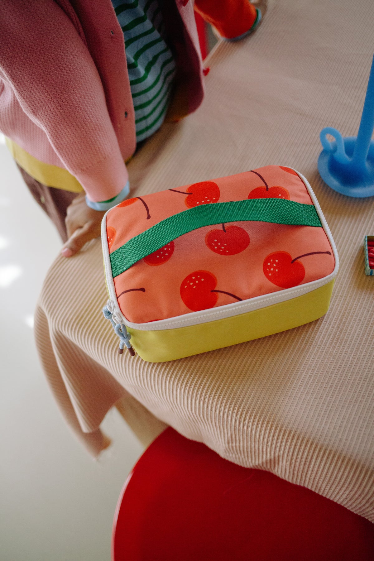 sticky lemon cooler bag - sticky memories / cherries (pre order)