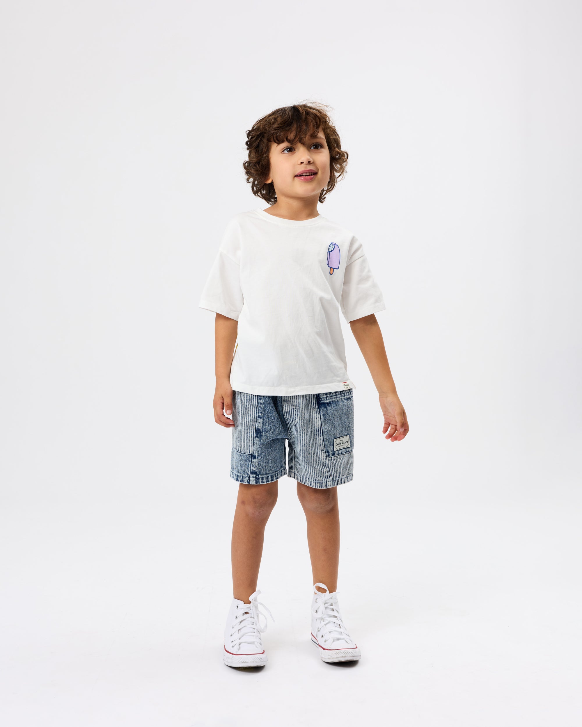 goldie + ace creamery t-shirt - white