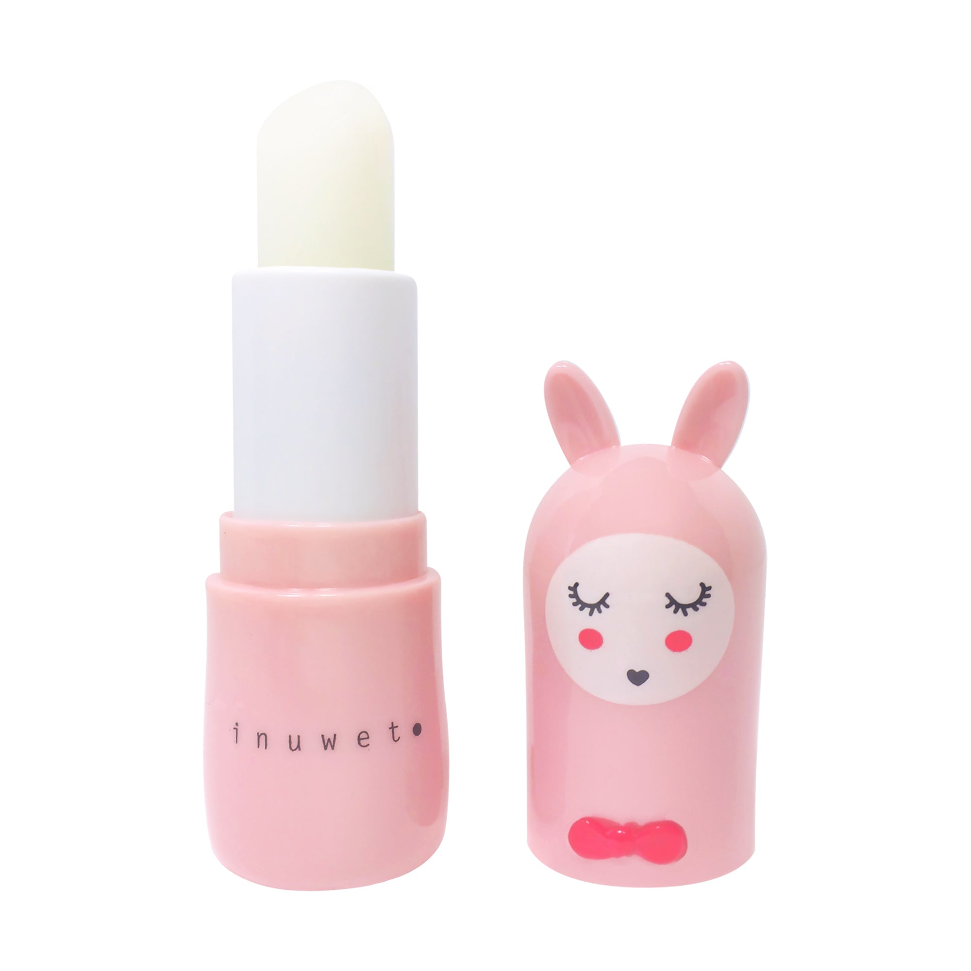 inuwet lip balm - strawberry pink