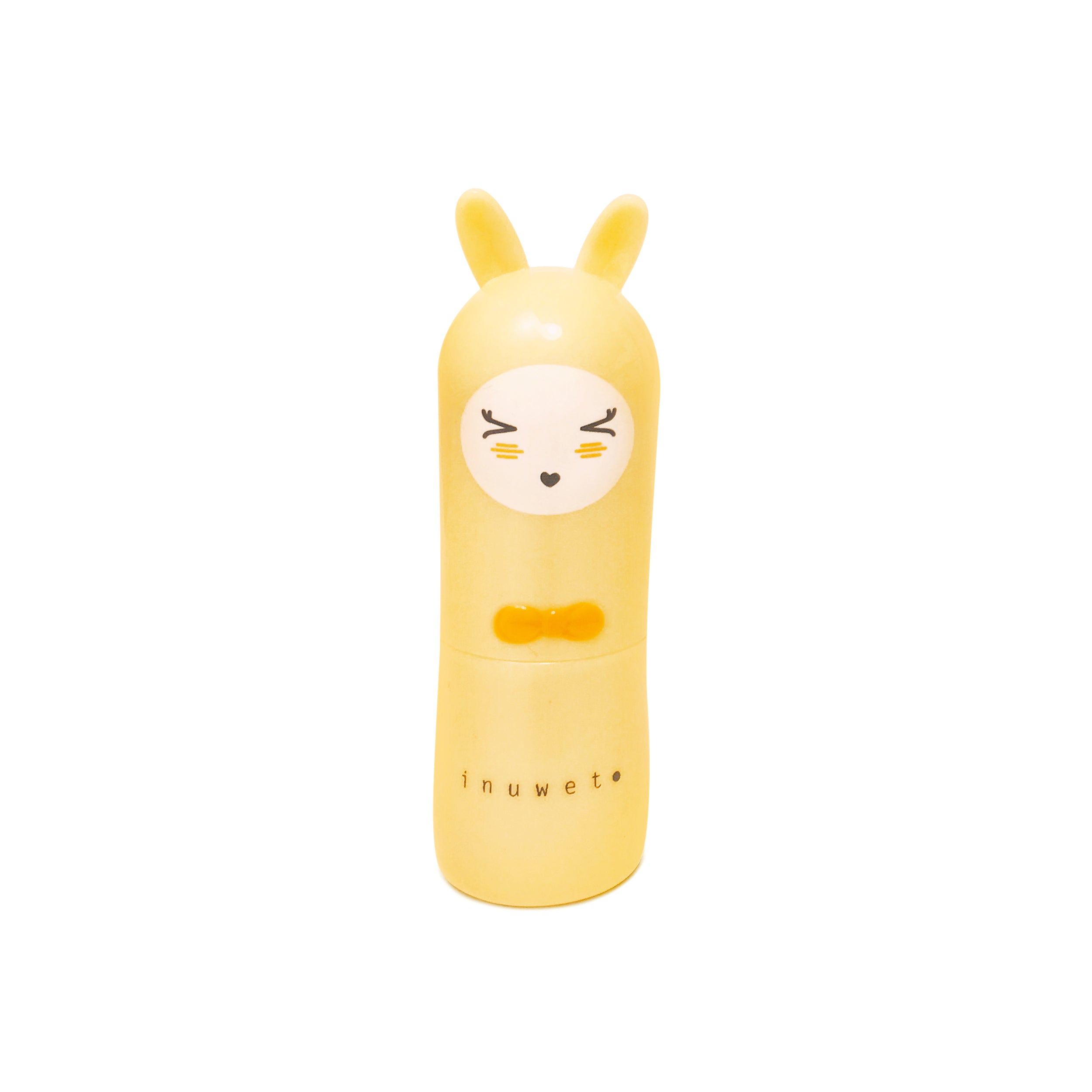 inuwet lip balm - pineapple yellow