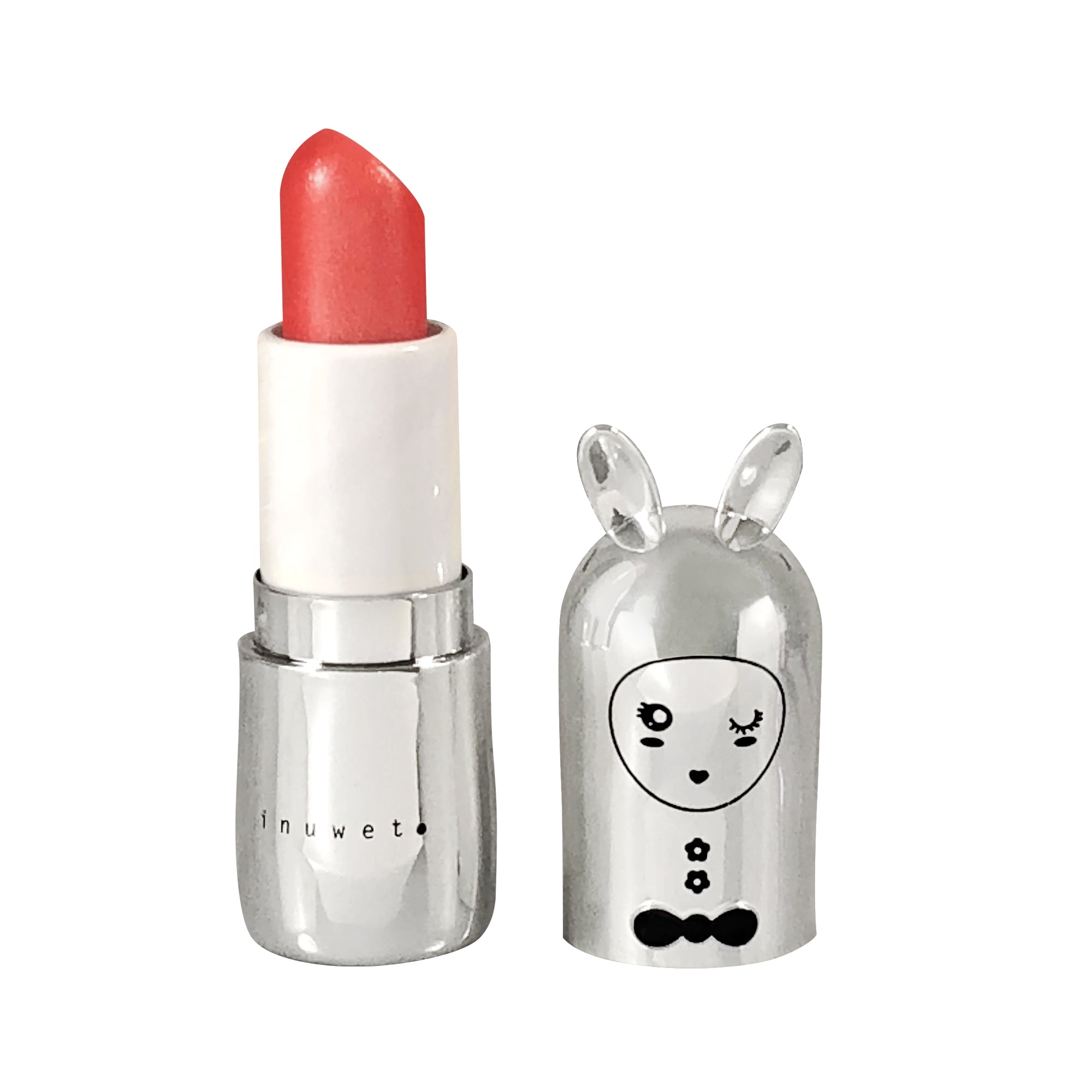inuwet metallic lip balm - coconut coral