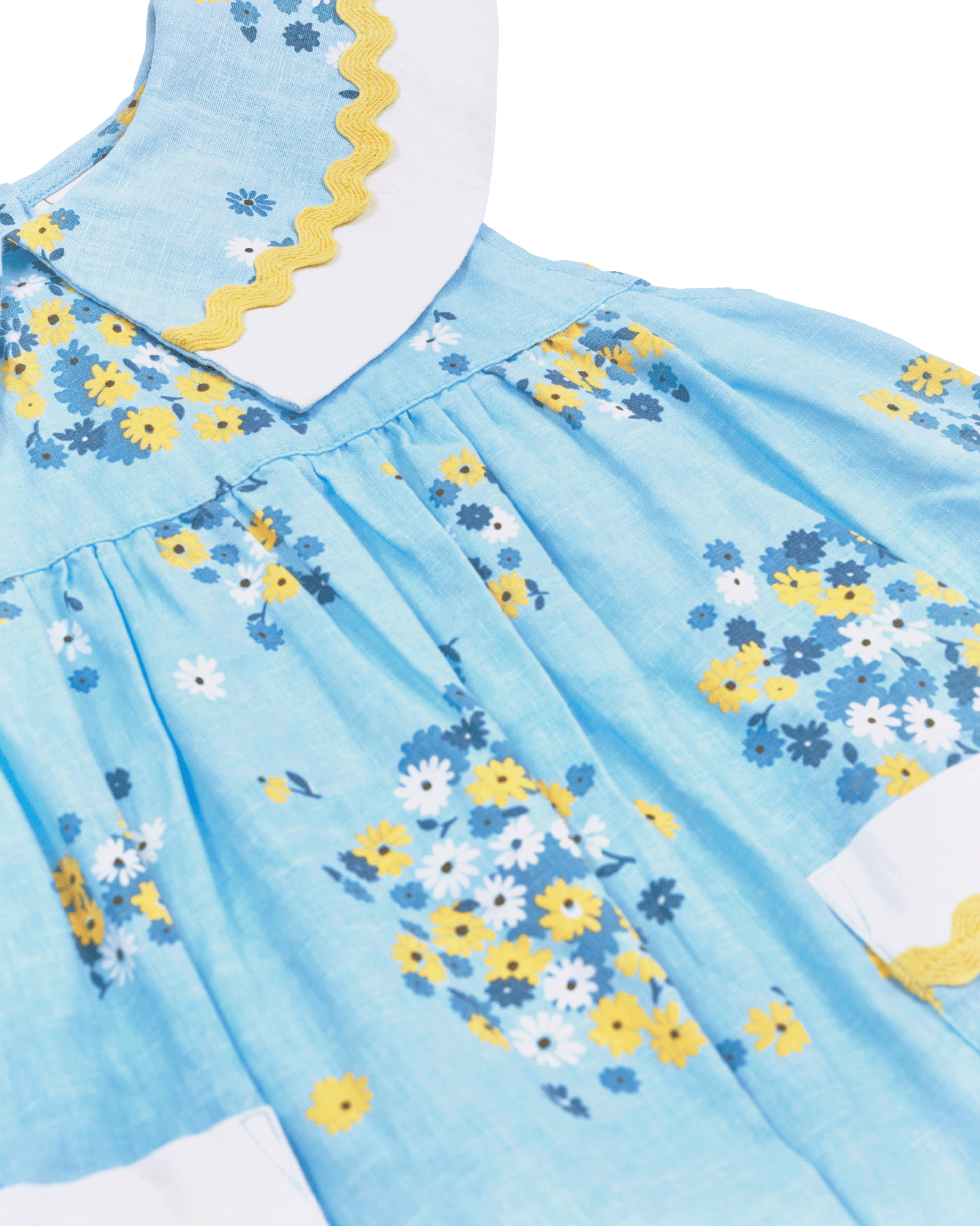 goldie + ace floral lucy dress - blue