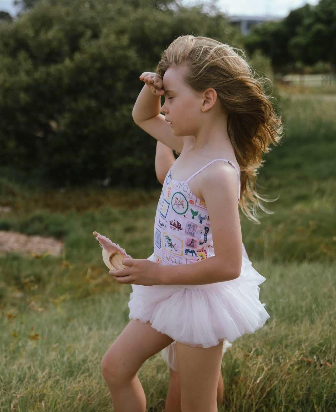 pearson & pearson 'a love letter' vintage ballerina dress