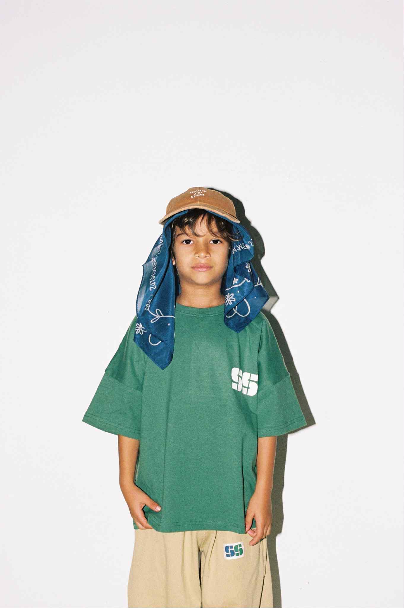 summer and storm oversized tee - green