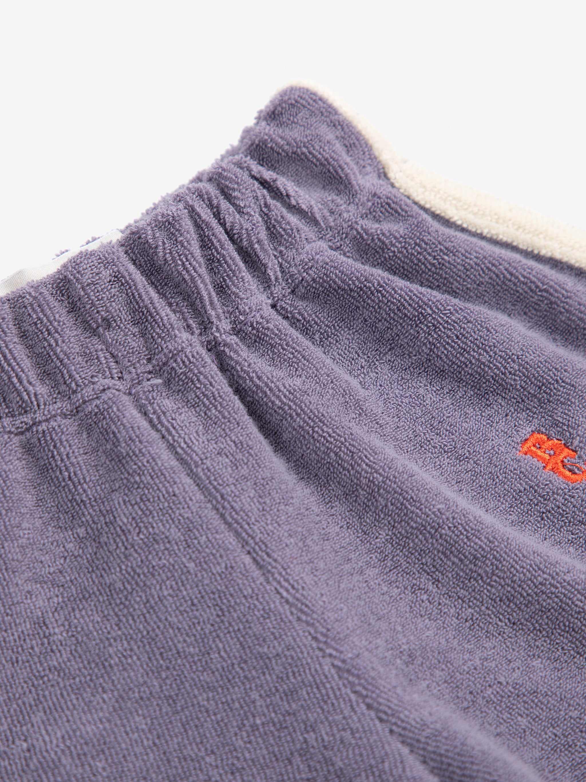 bobo choses baby blue terry shorts