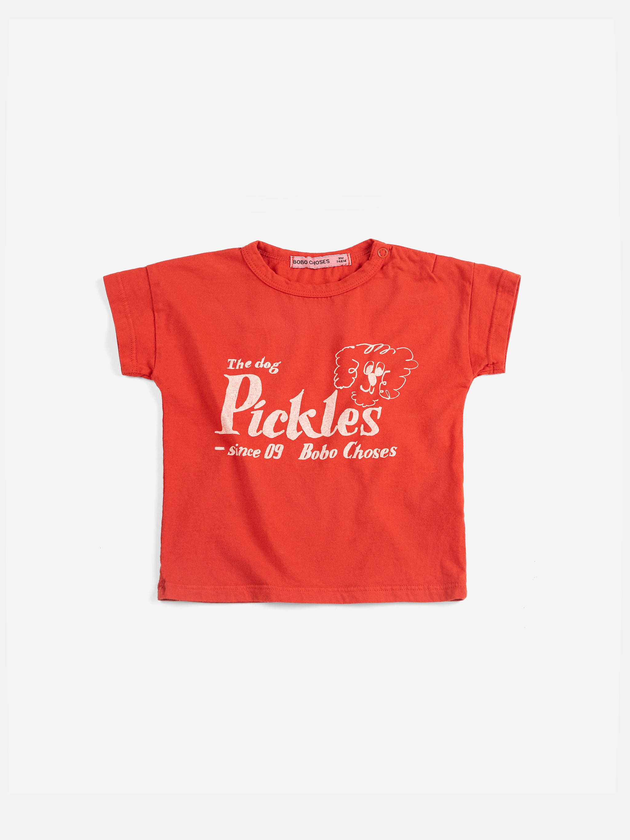 baby pickles the dog t-shirt - red