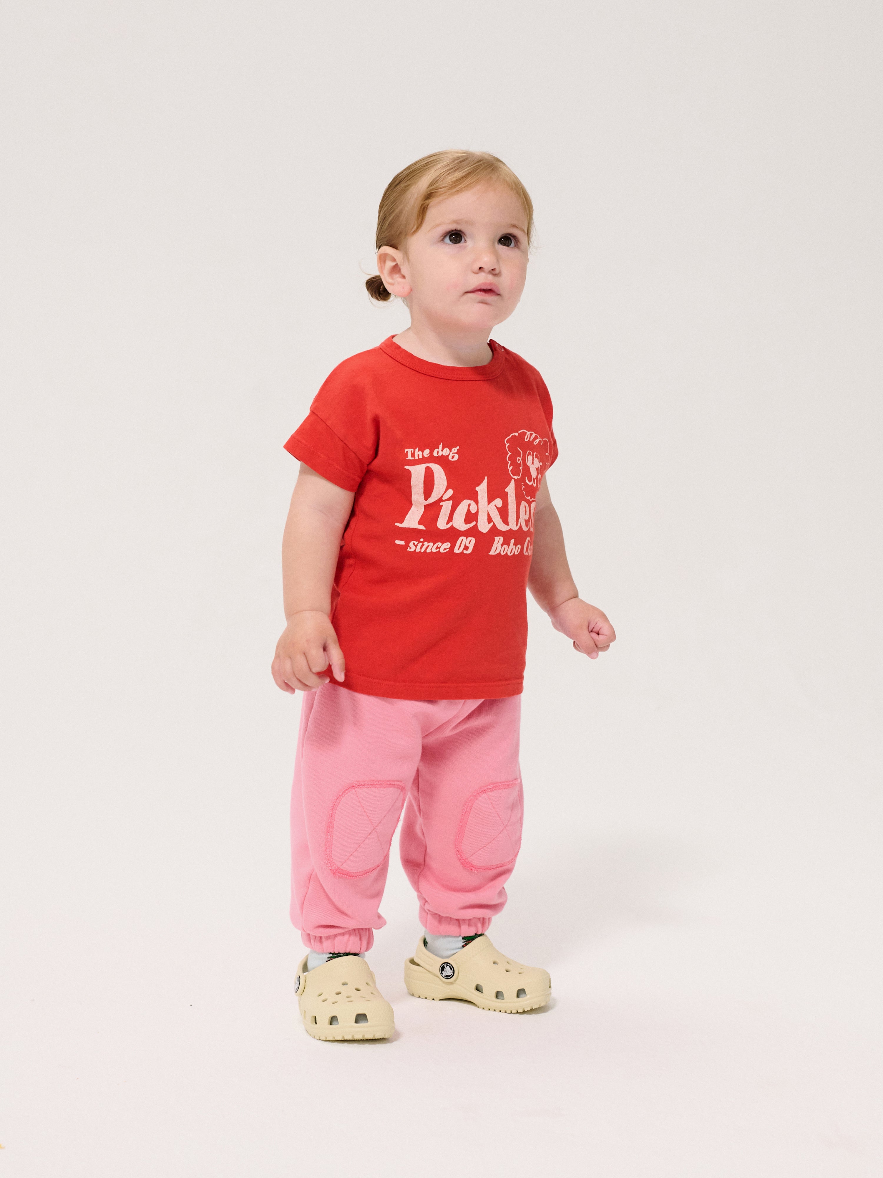 baby jogging pants - pink
