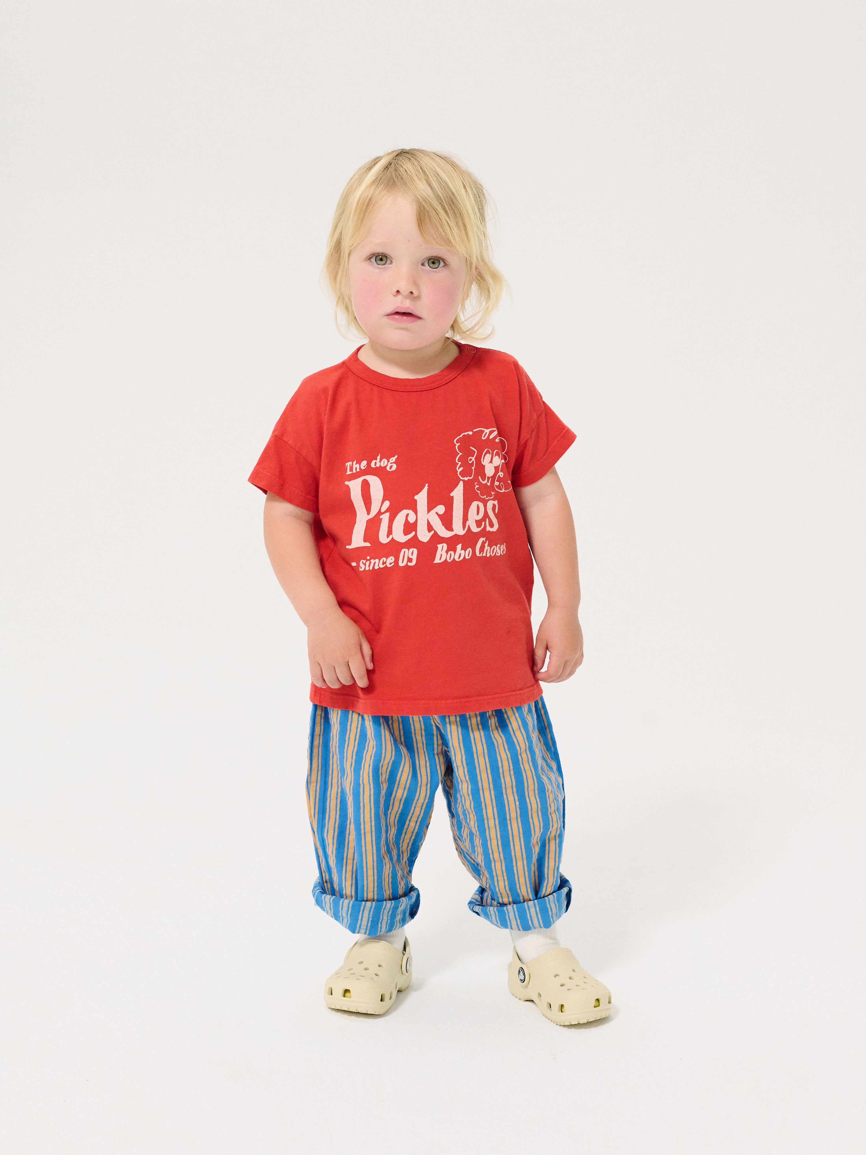 baby pickles the dog t-shirt - red