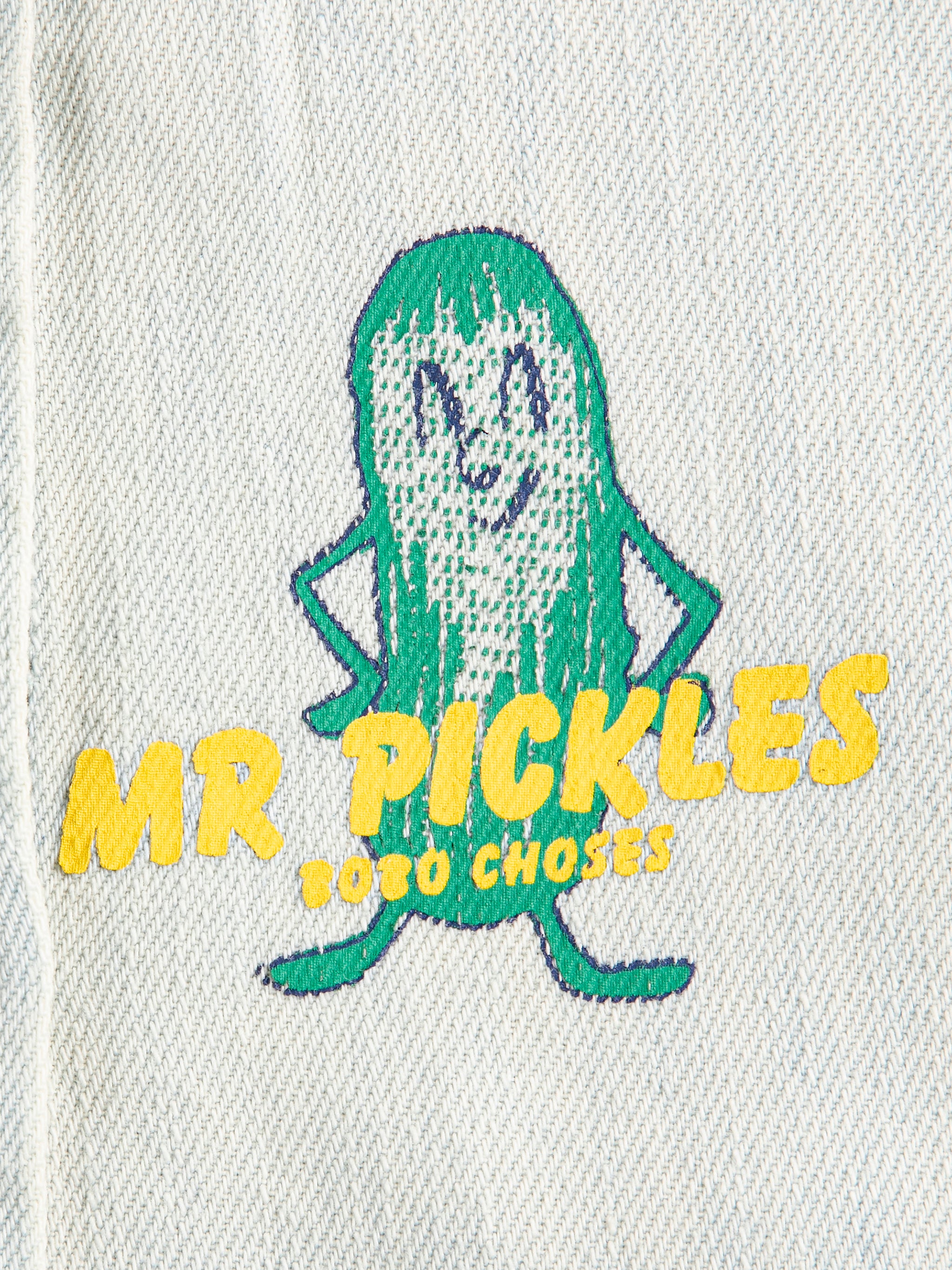 bobo choses baby mr pickles denim overall