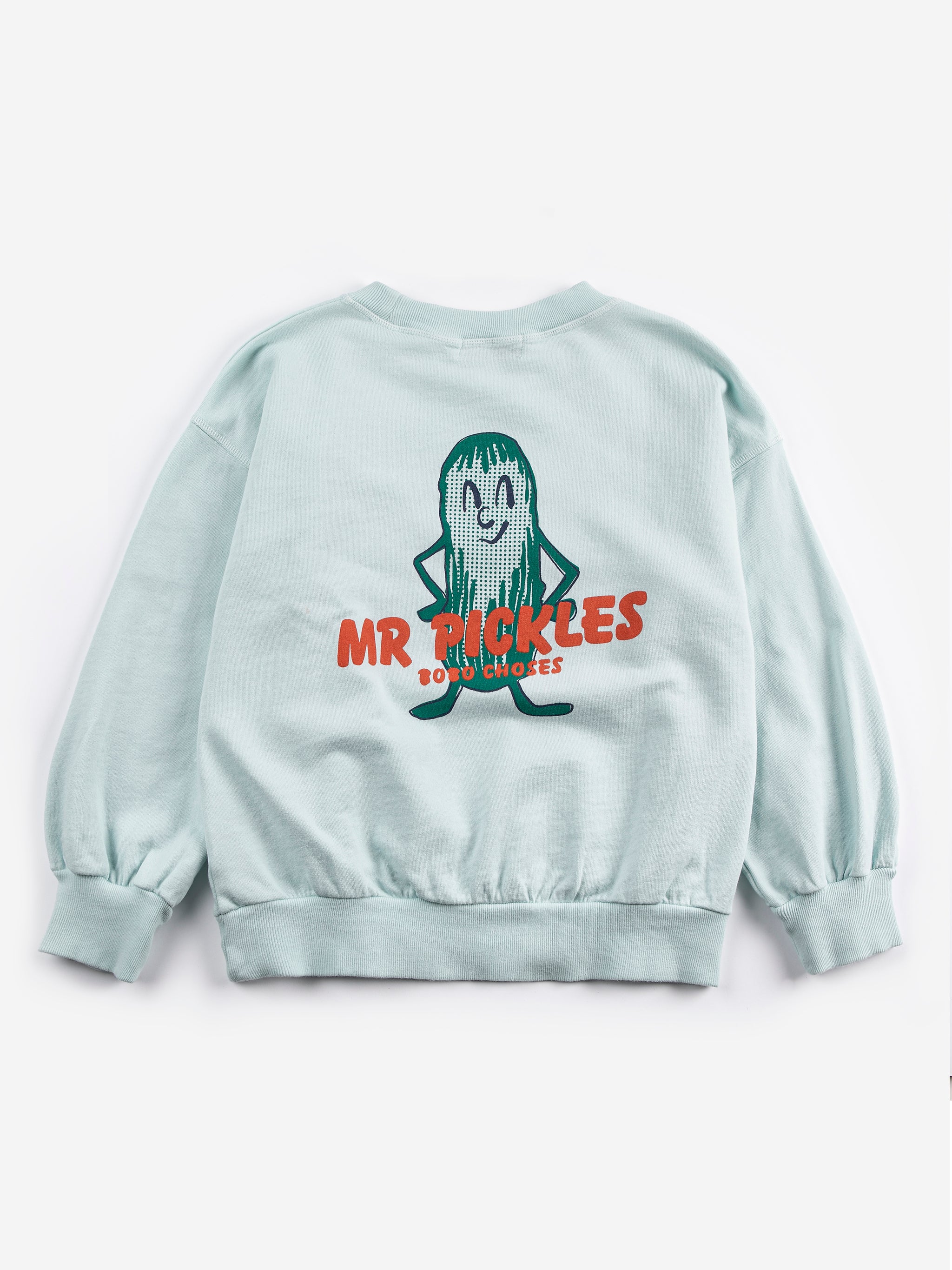 bobo choses mr pickles sweatshirt - light blue