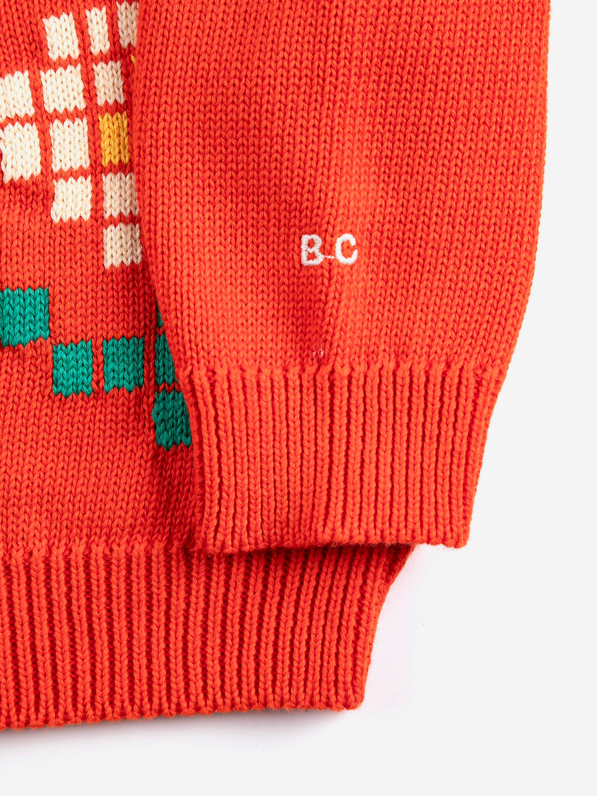 bobo choses pixel daisy cardigan