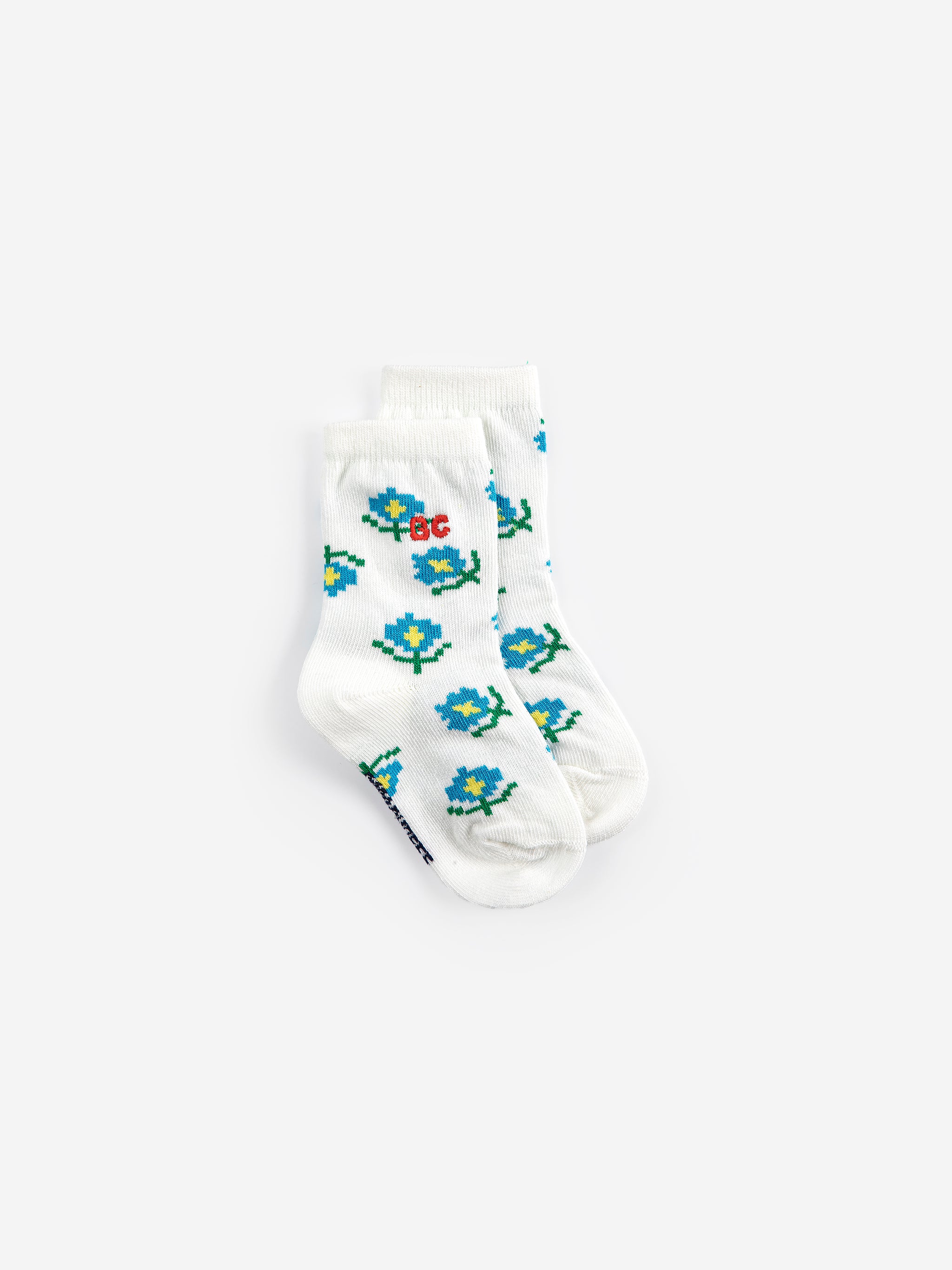 bobo choses baby flower short socks pack x 2