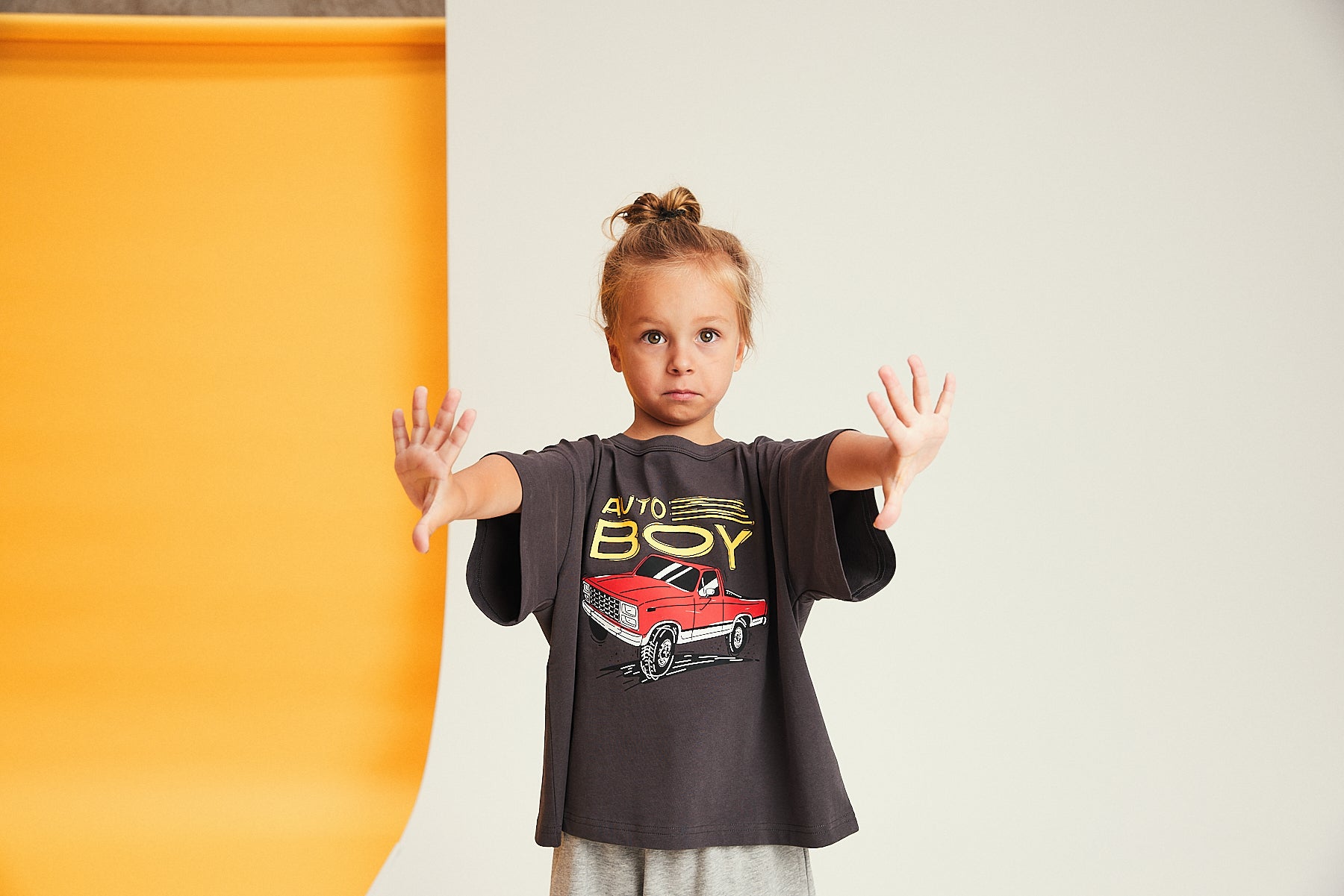 bbobbie auto boy tee - washed black