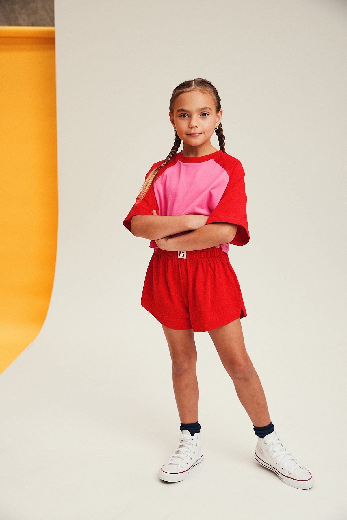 bbobbie boxer day short in red