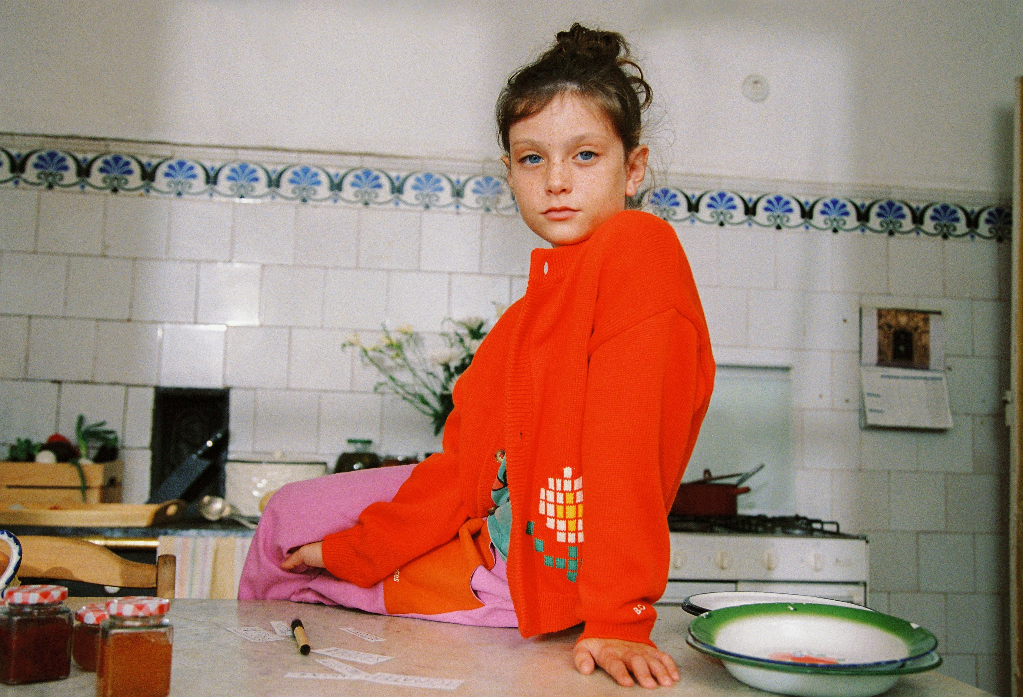 bobo choses pixel daisy cardigan