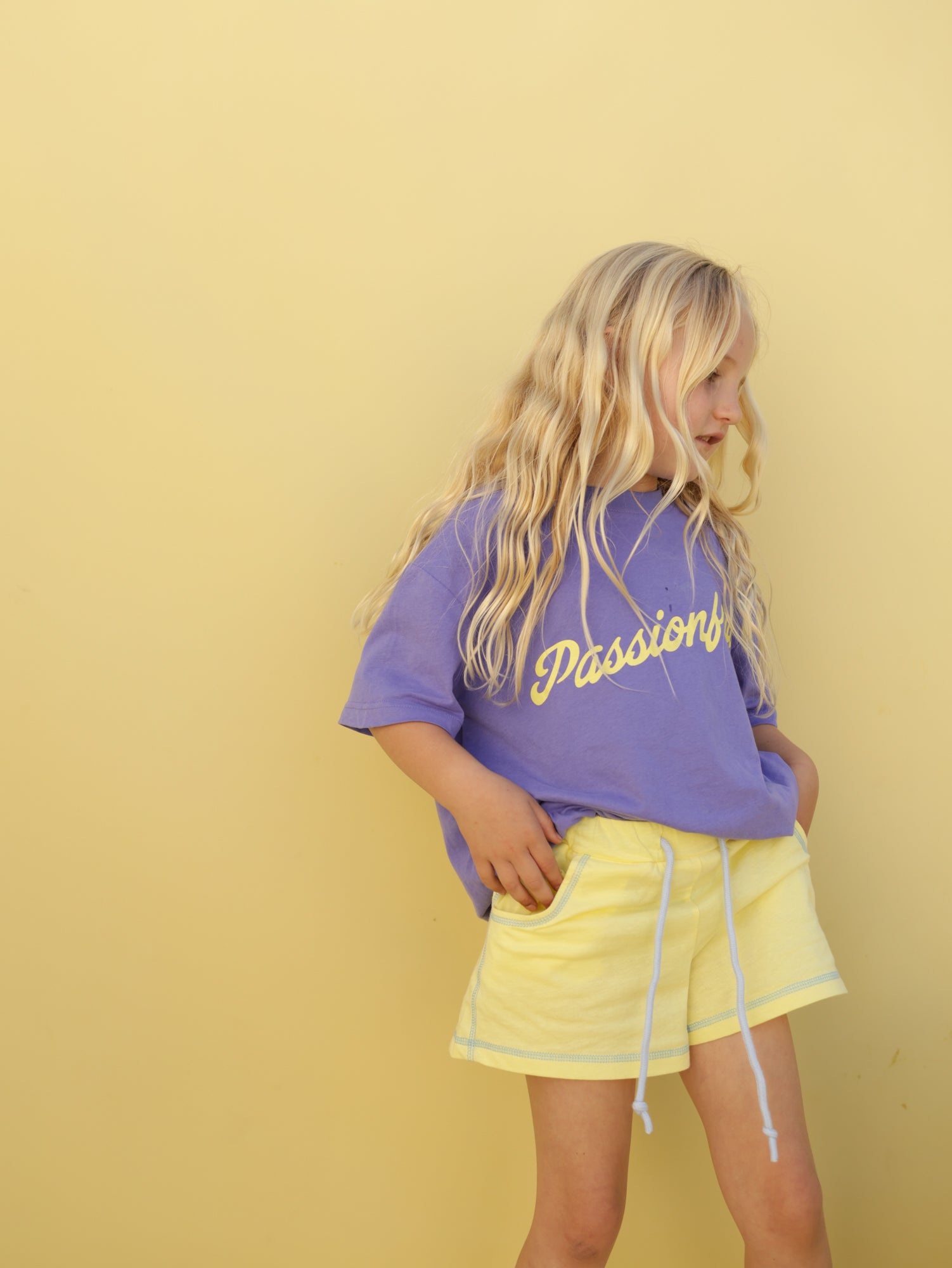 ssc lounge short - banana yellow