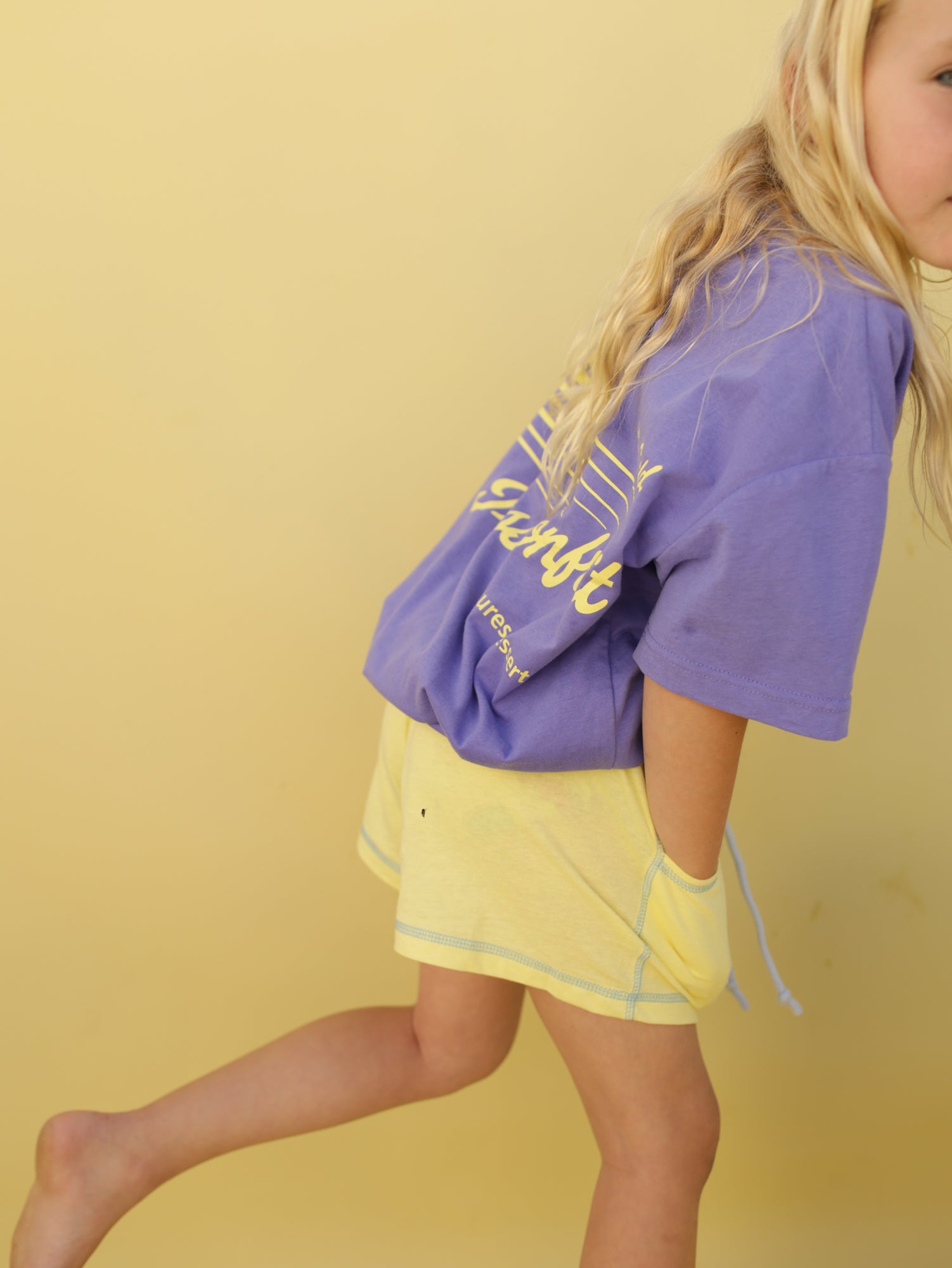 ssc lounge short - banana yellow