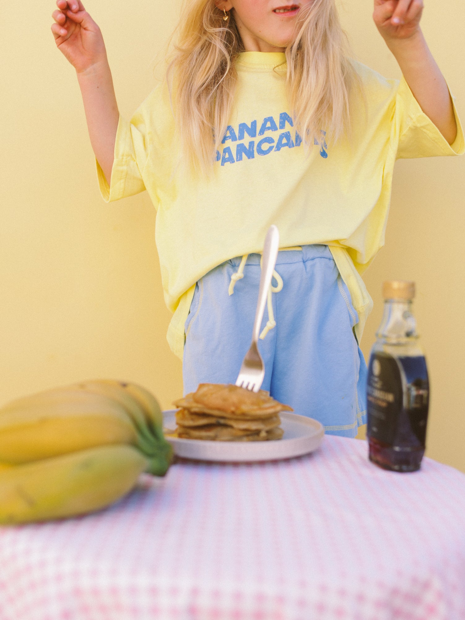 small swim club banana pancakes t shirt