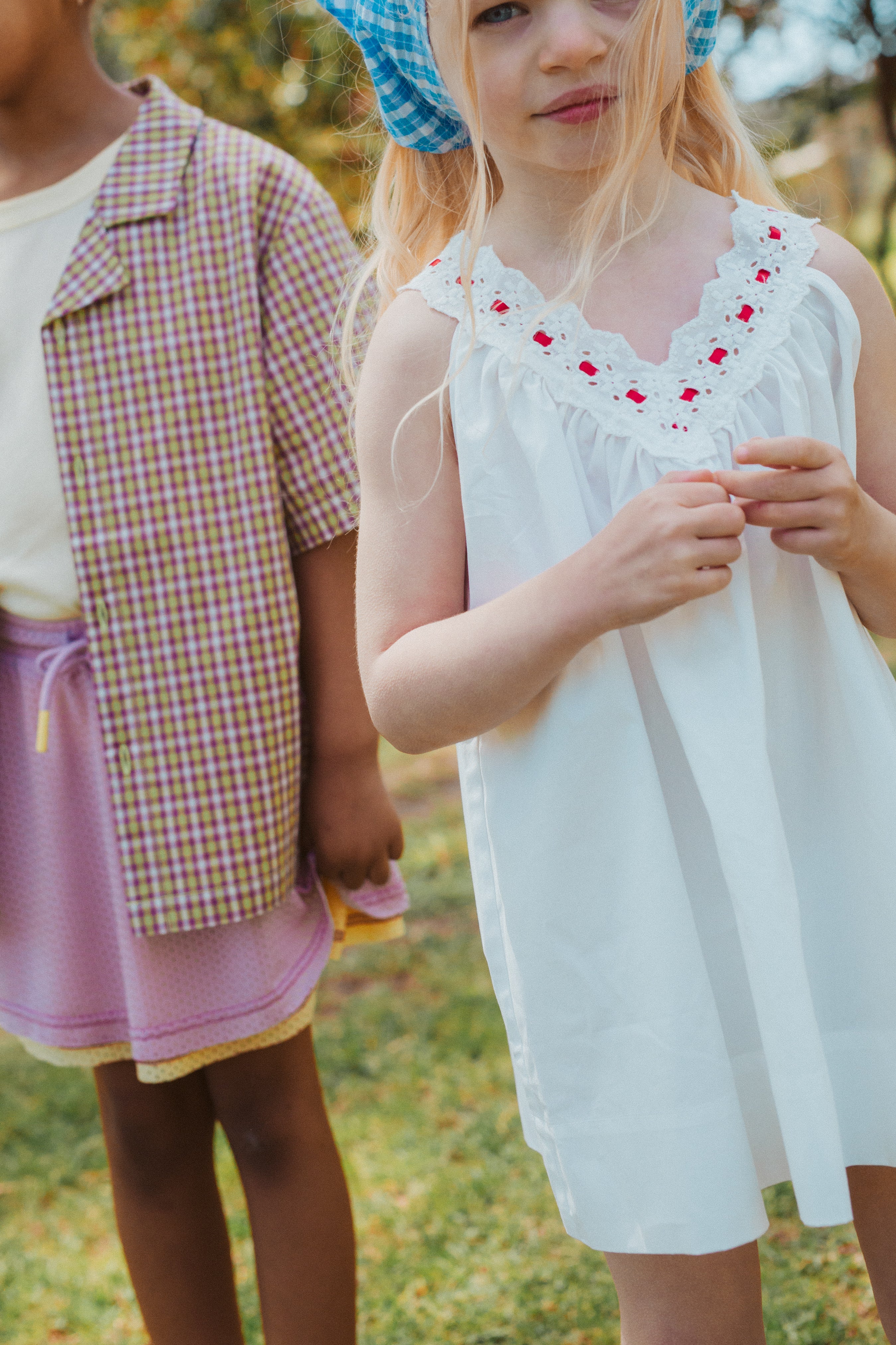 cubby polly dress - coconut