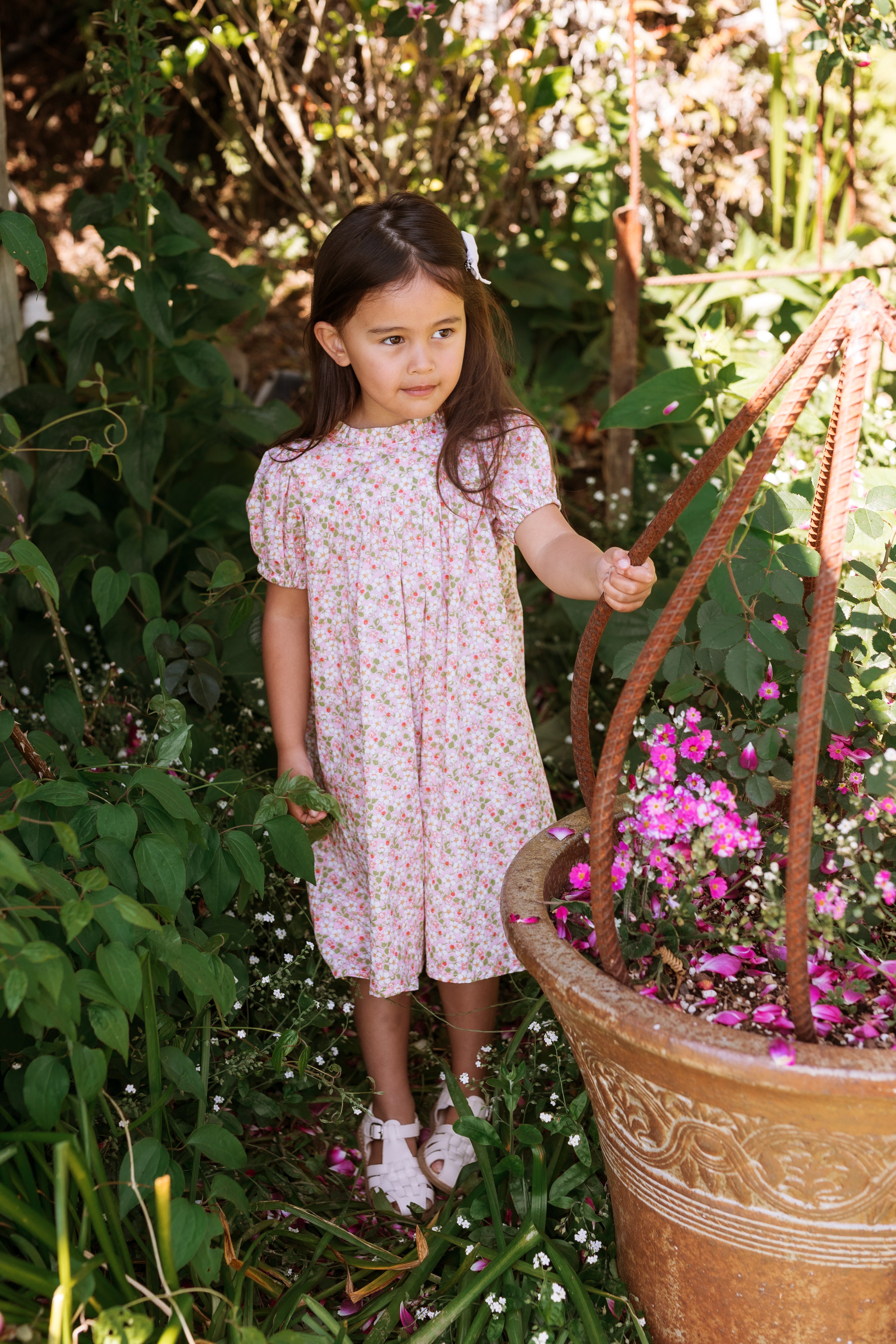 elma iris dress - liberty paysanne blossom - pre order