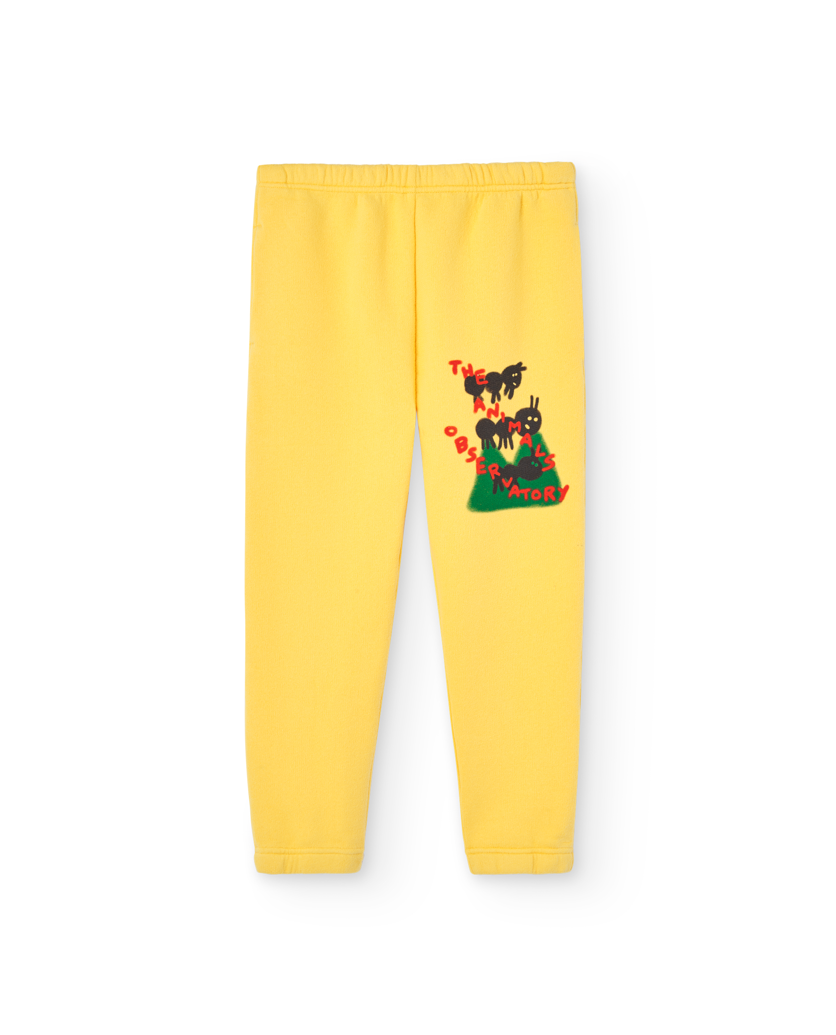 the animals observatory dromedary kids pants - yellow