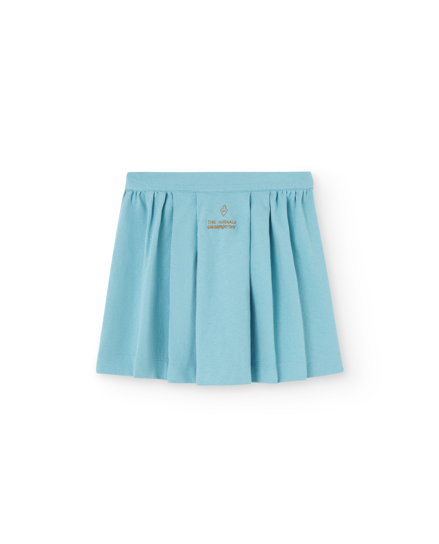 the animals observatory blue turkey kids skirt