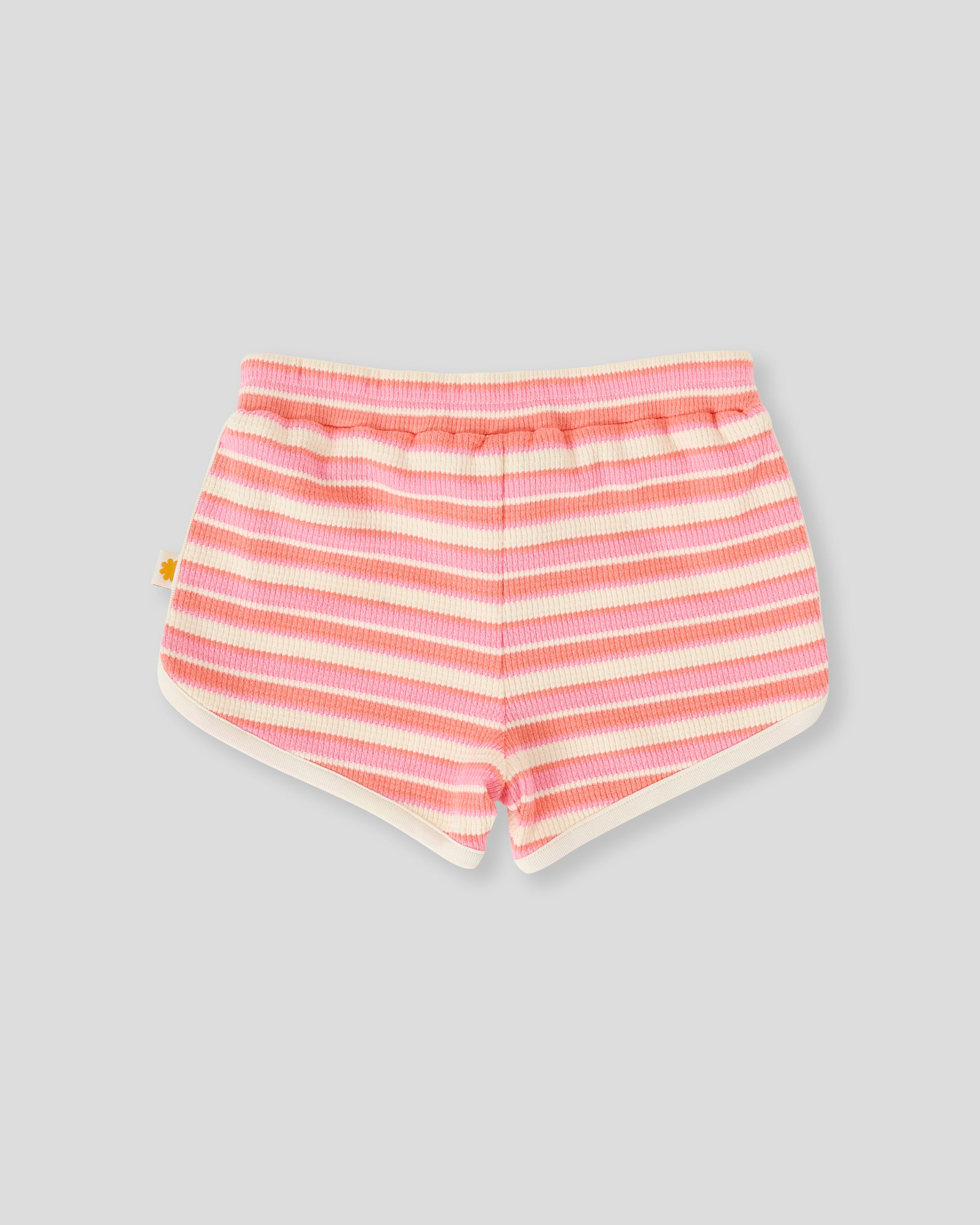 goldie + ace watermelon stripe shorts - pink / peach