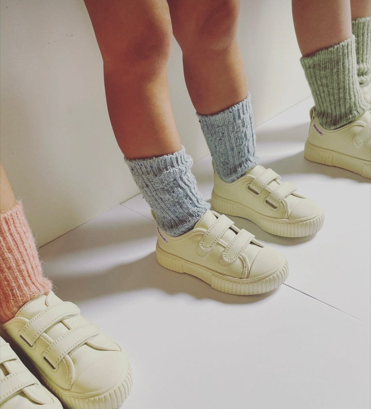 piccolini limited edition low top sneaker - apple leather