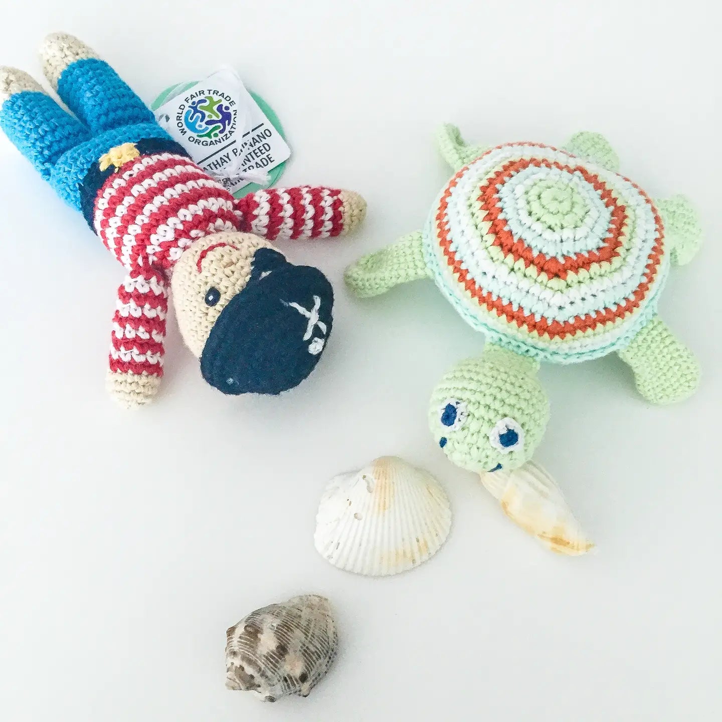 pebble child playful sea turtle rattle