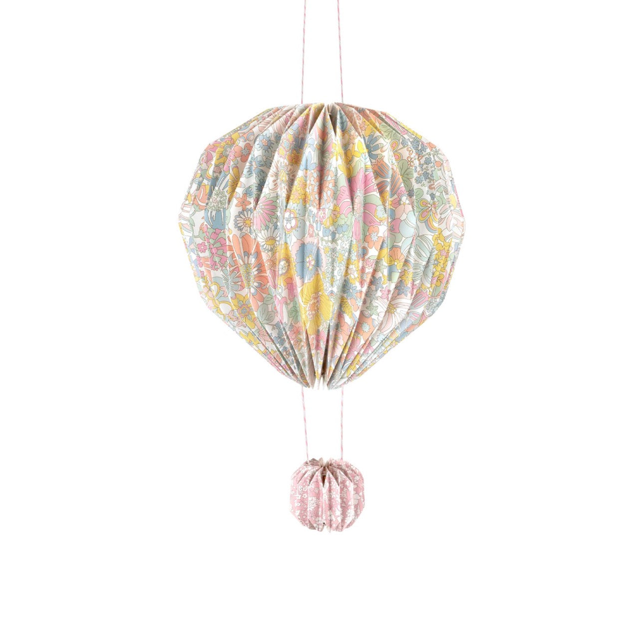 meri meri x liberty origami balloon decorations (pack of 3 in 2 sizes)