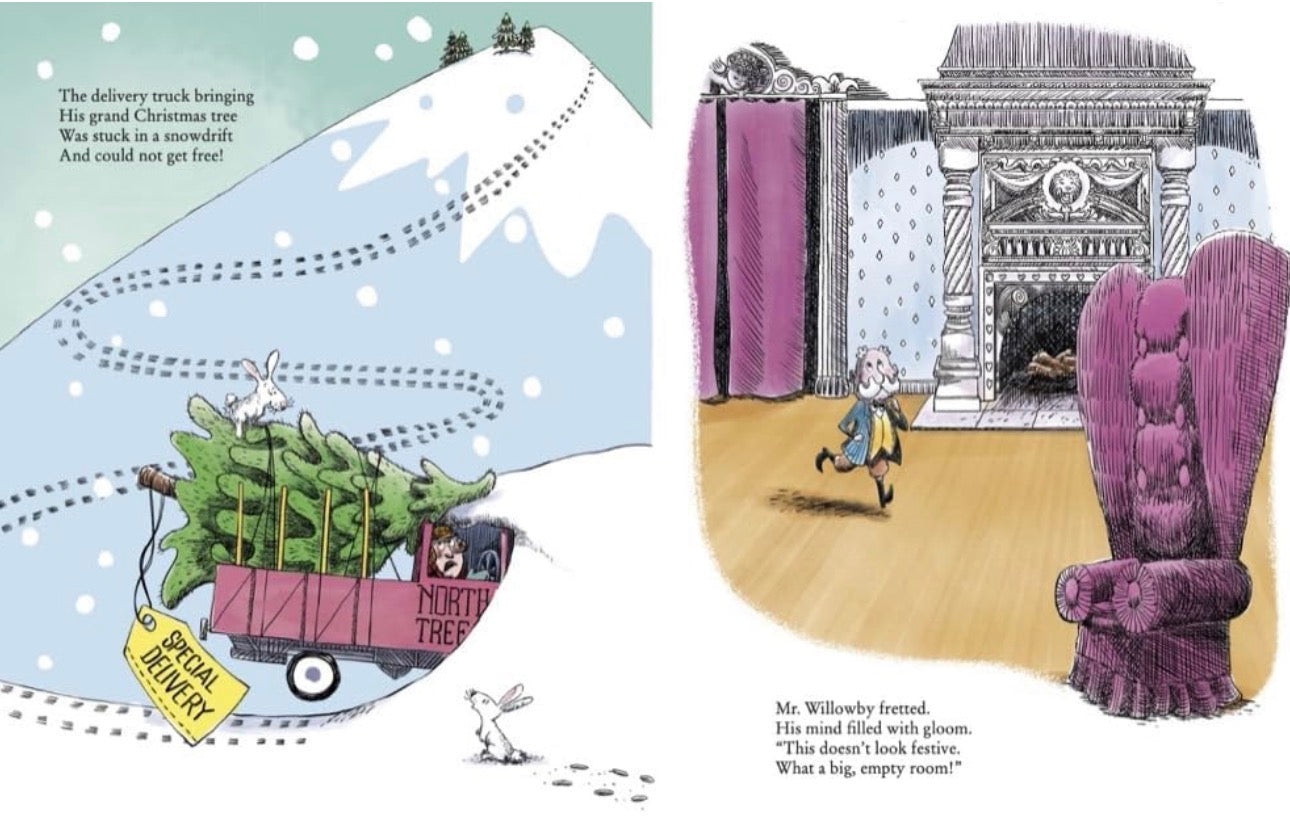 book - mr. willowby's head over heels christmas