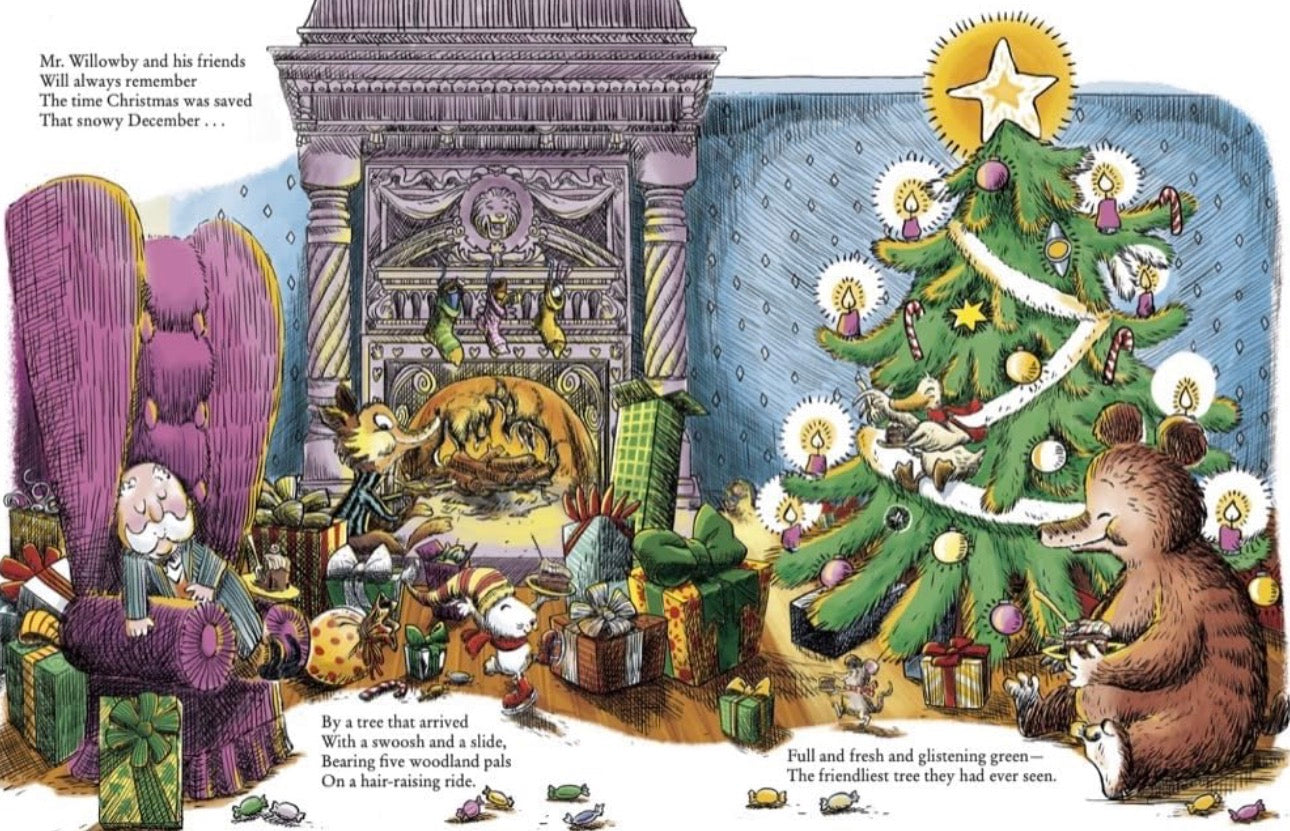 book - mr. willowby's head over heels christmas