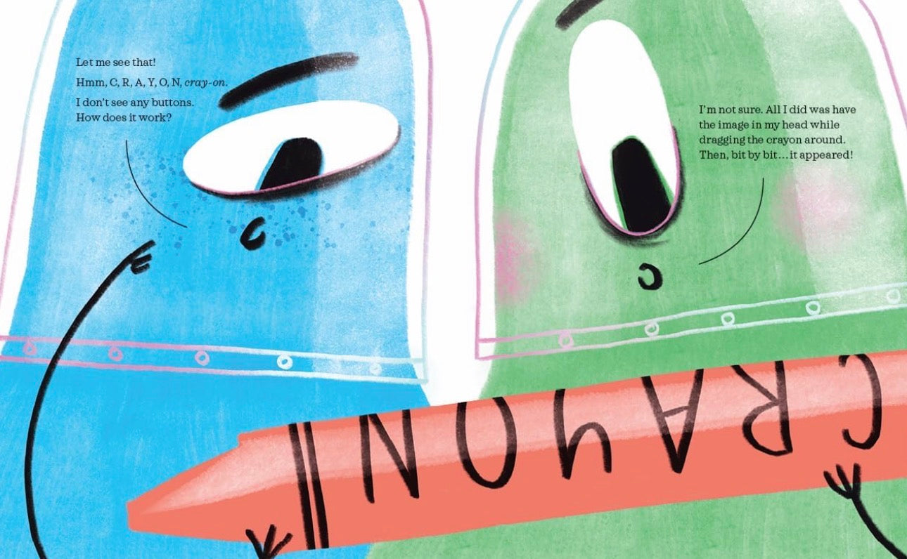 book - dear humans, we stole your crayons!