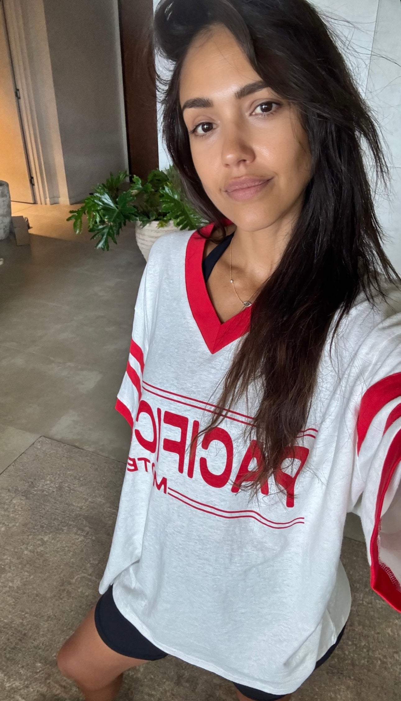 by billie vintage hemp / cotton tee - pacifico print