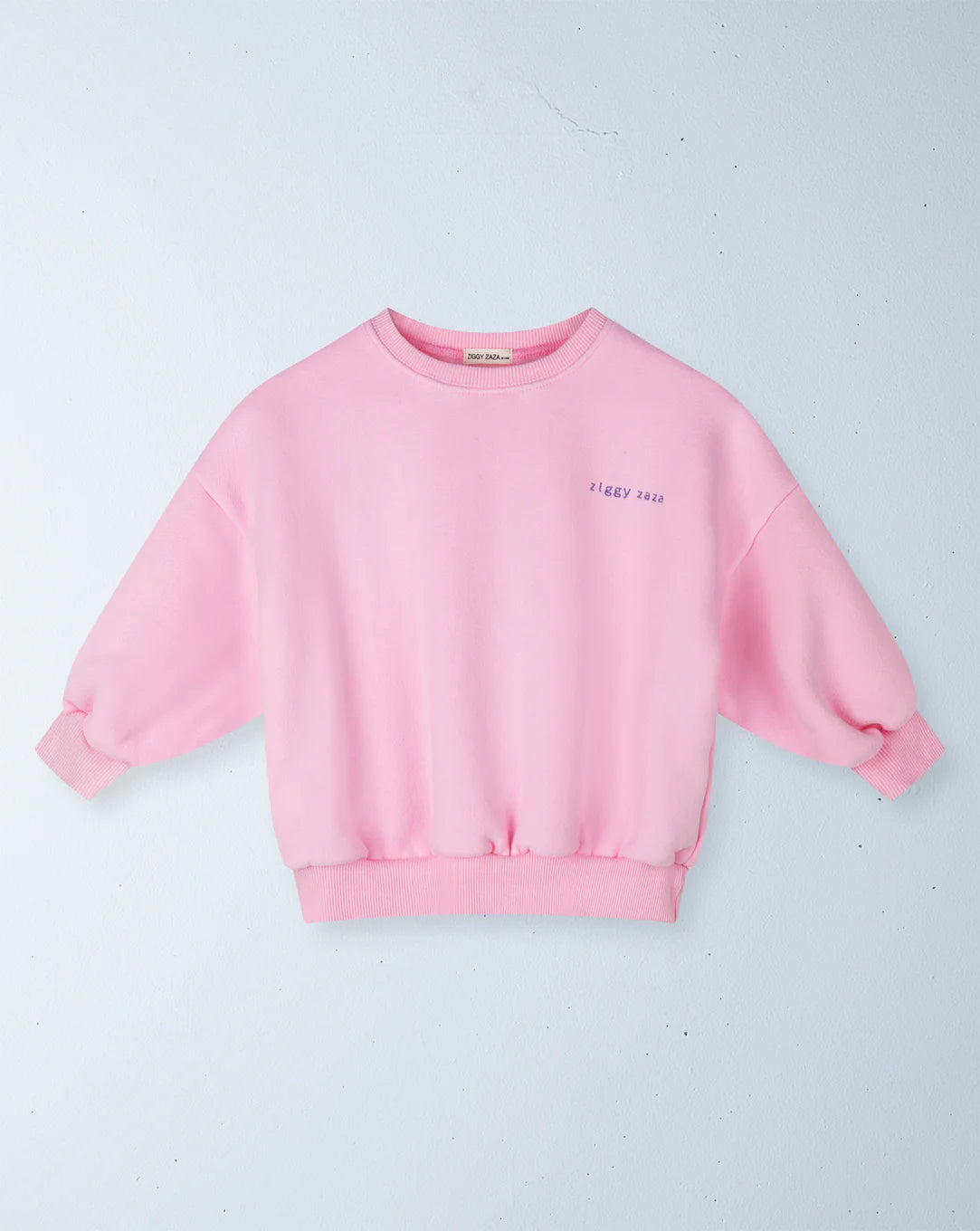 ziggy zaza rocky pullover - peony pink
