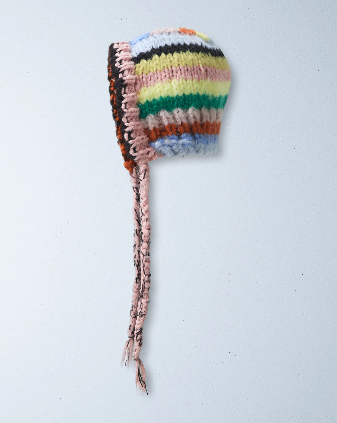 ziggy zaza yuki bonnet - peony pink ties