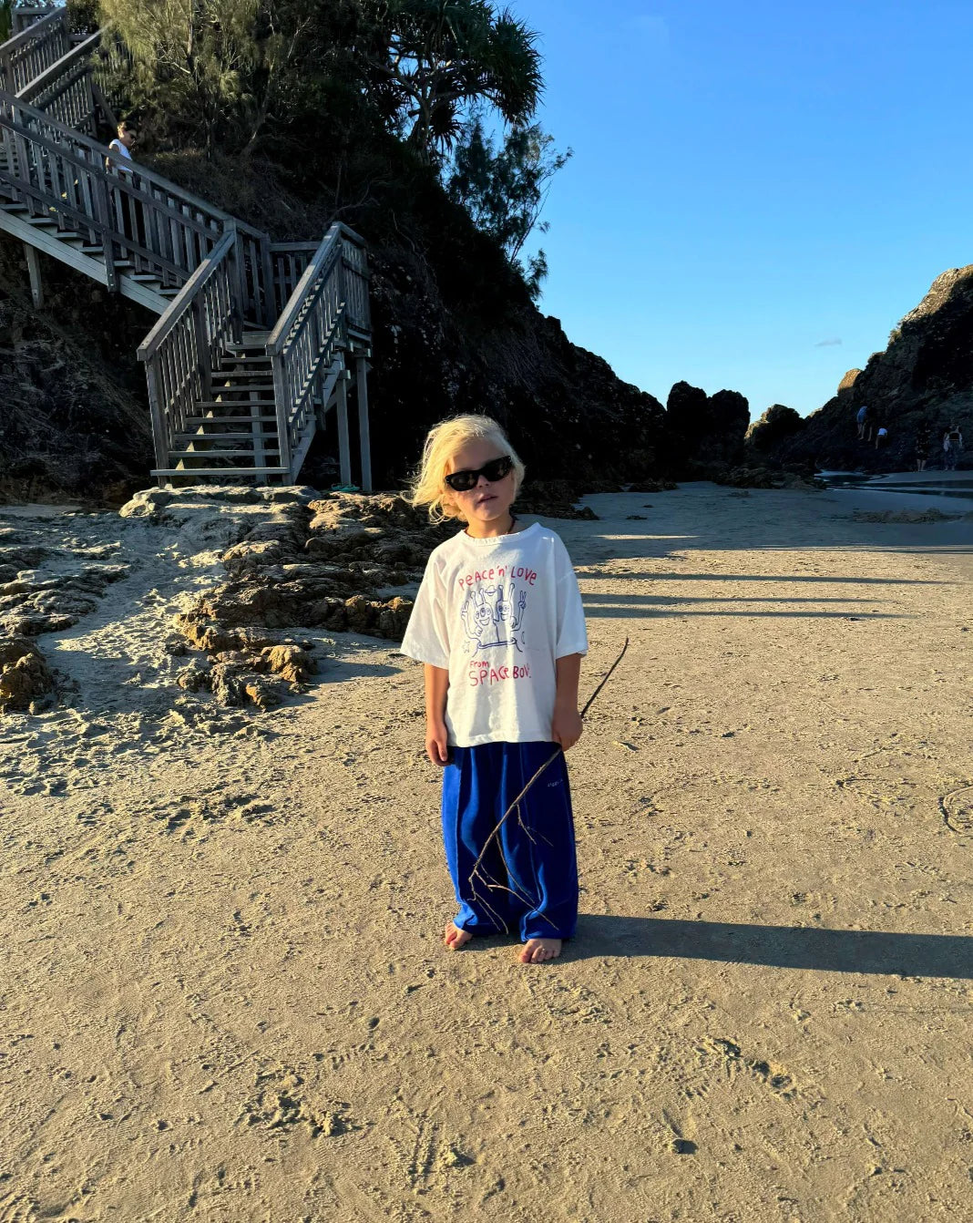 ziggy zaza space tee - bright white