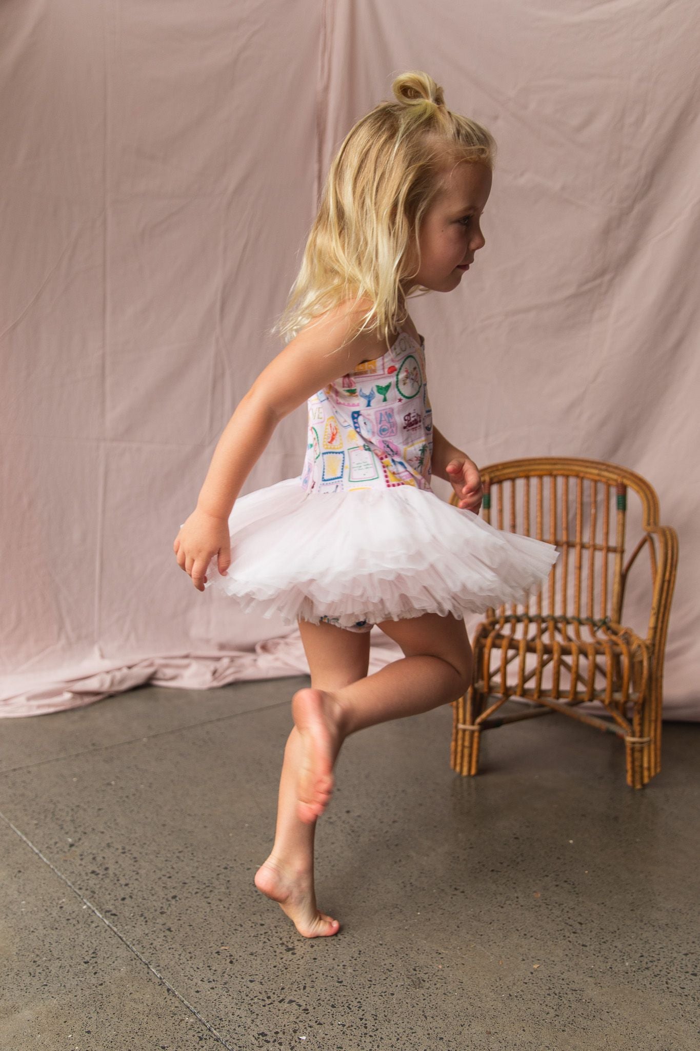 pearson & pearson 'a love letter' vintage ballerina dress