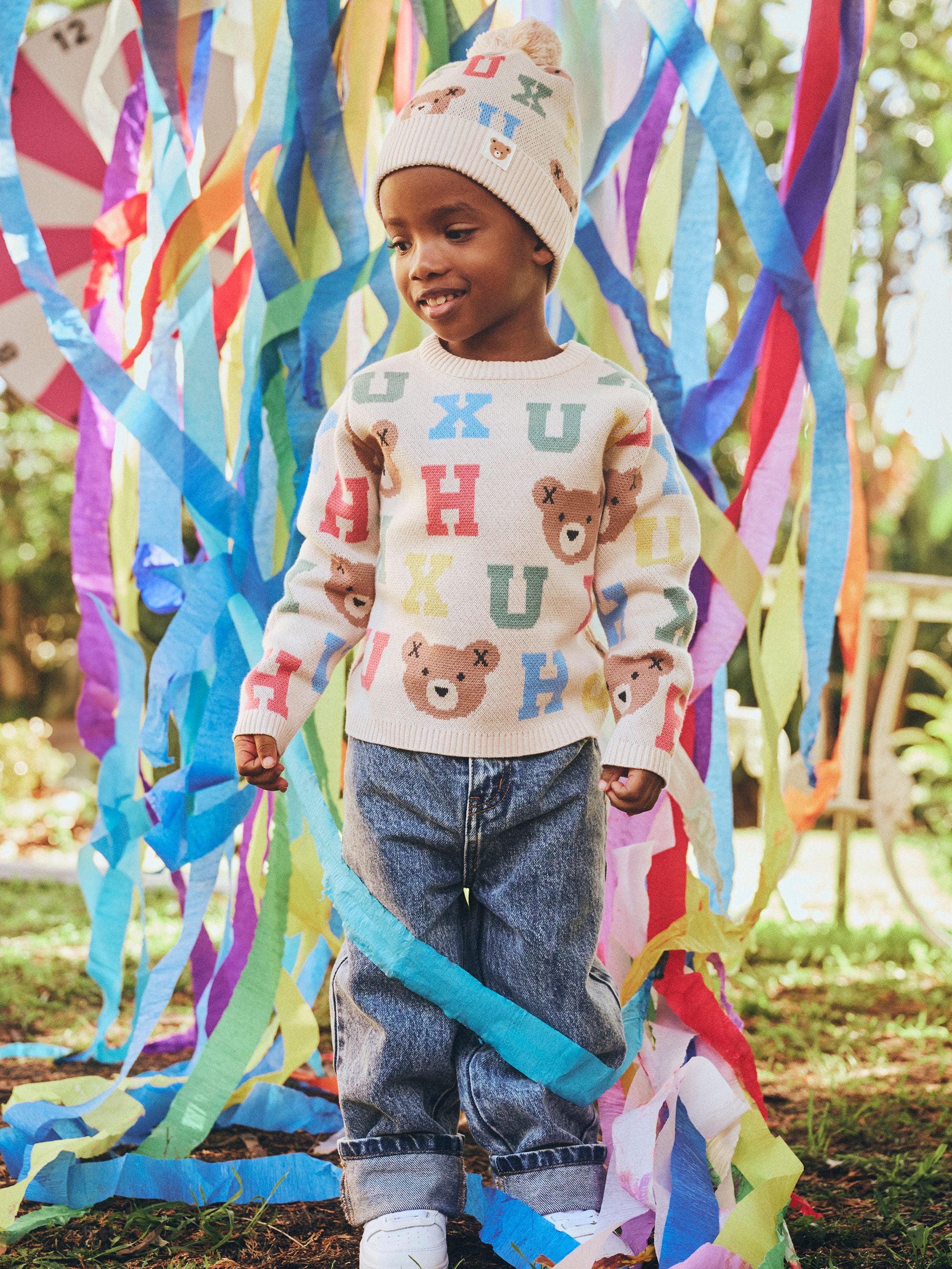 huxbaby hux alphabet beanie