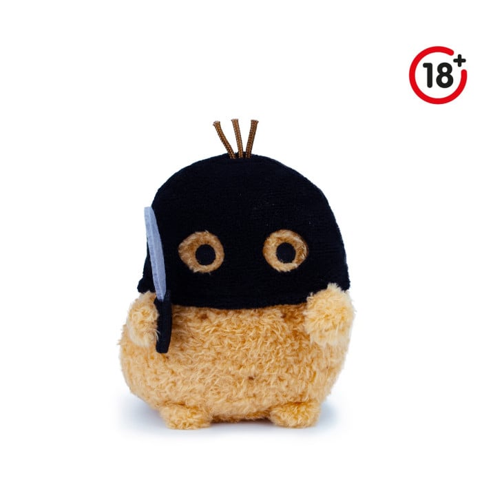 noodoll lil' crook ricespud mini sitting plush toy