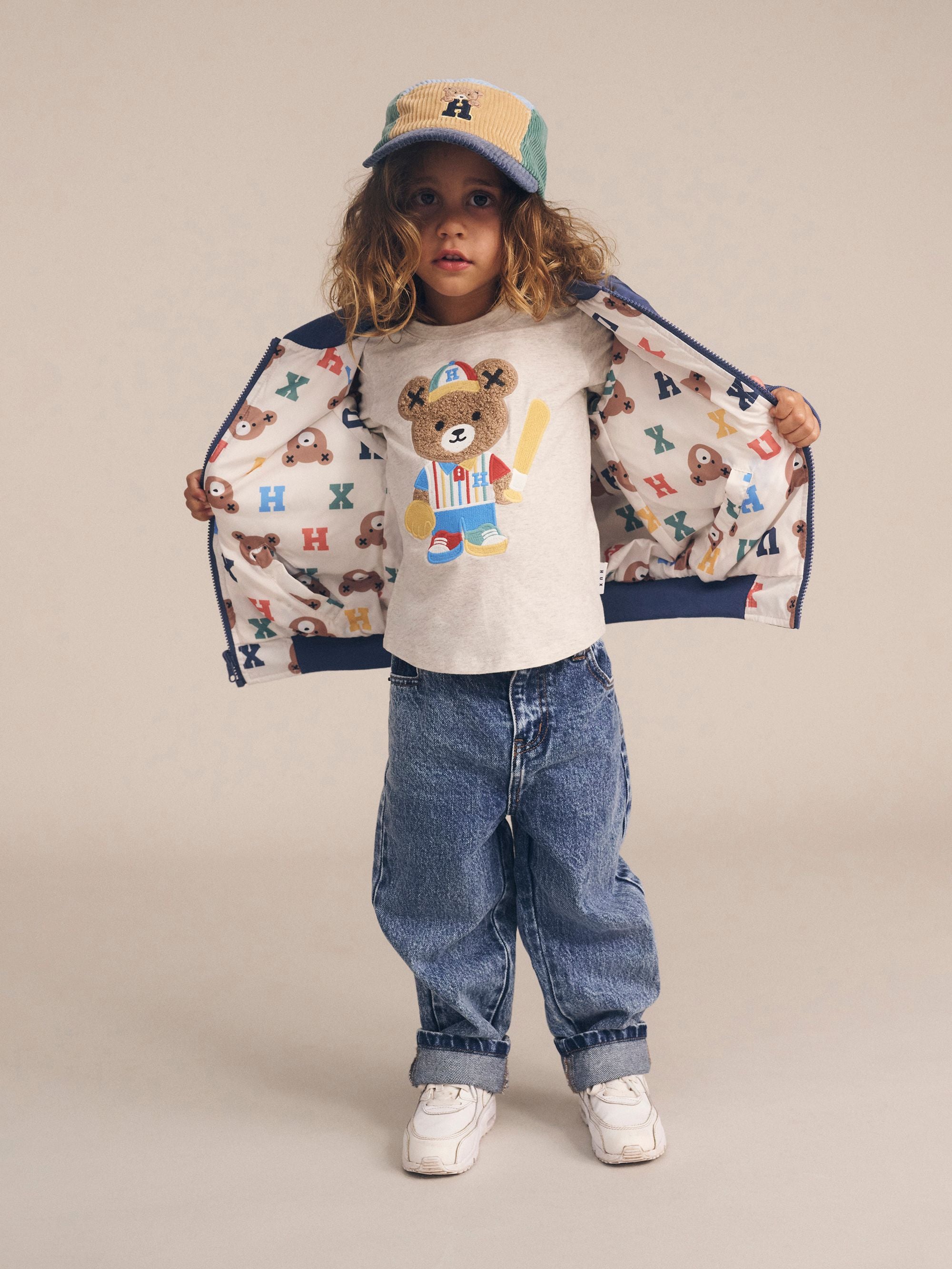 huxbaby baseball hux t-shirt